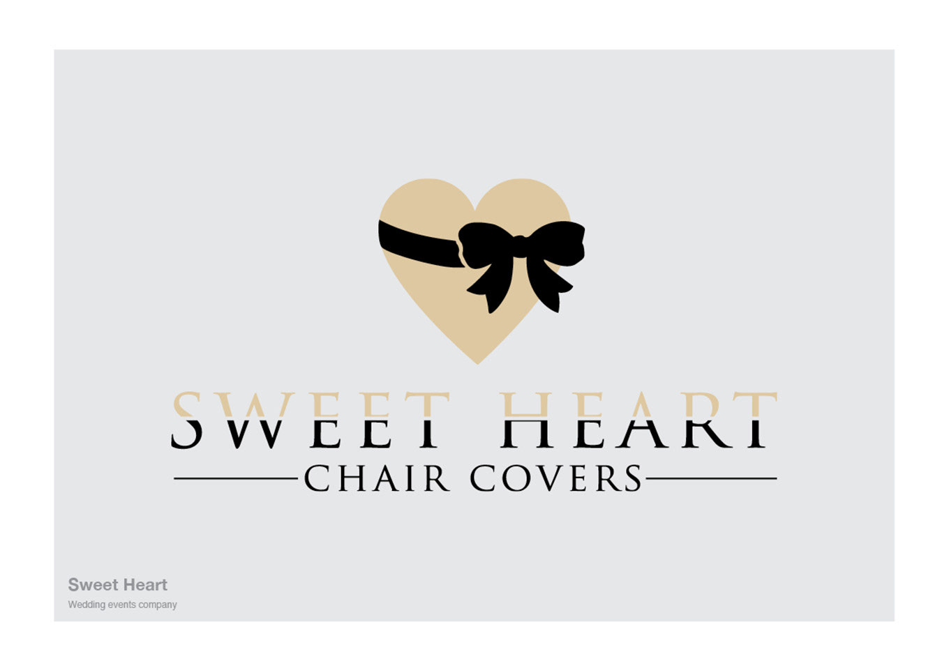 Sweet Heart chair covers logo