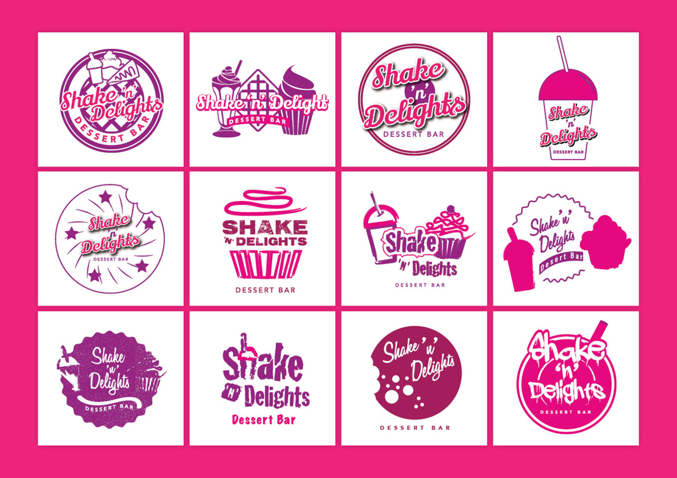 Shake Shack logo concepts