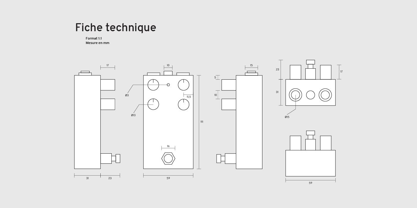 fiche technique des pédales de guitare