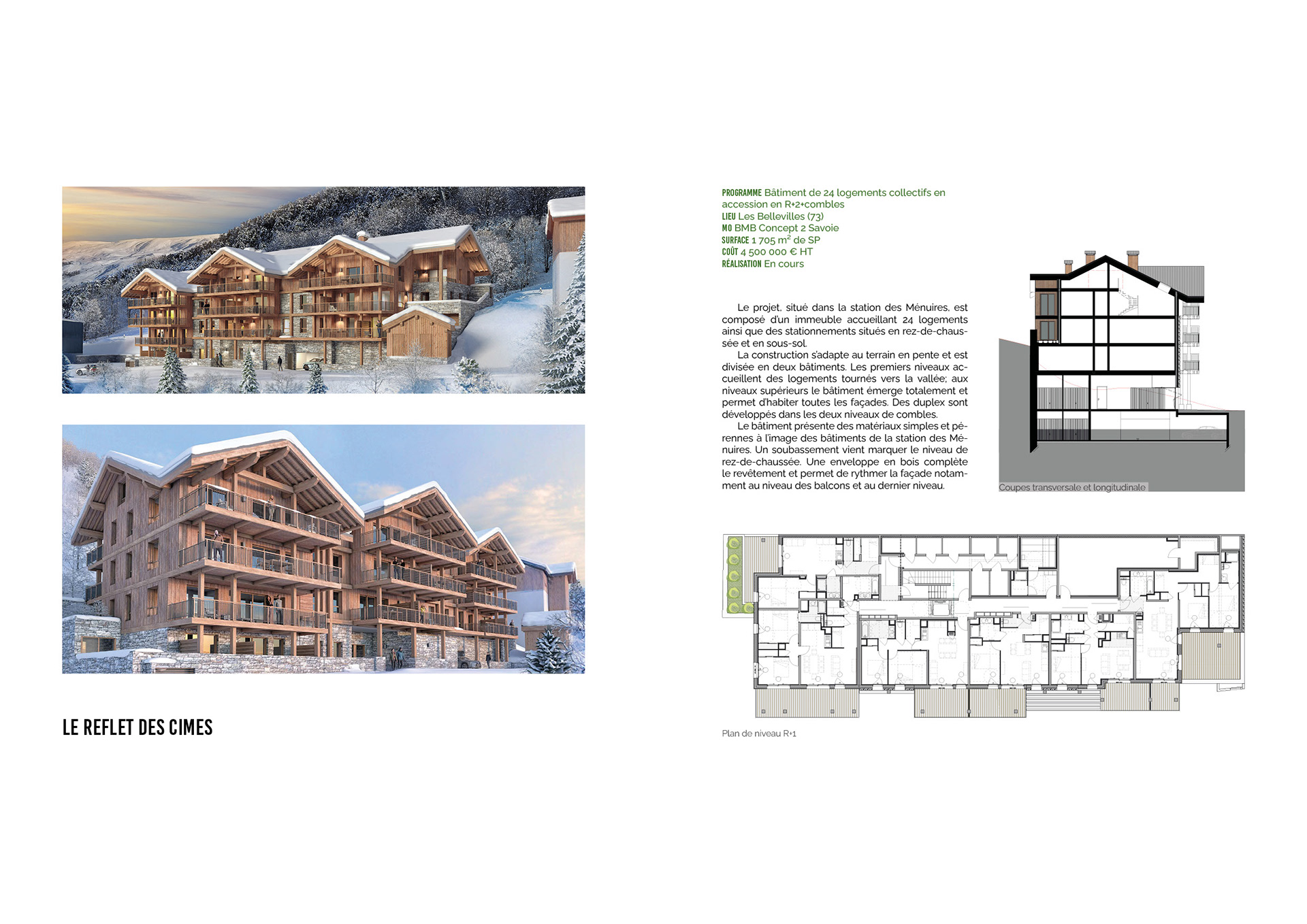 LE REFLET DES CIMES | BMB Concept 2 Savoie | Les Bellevilles (73)