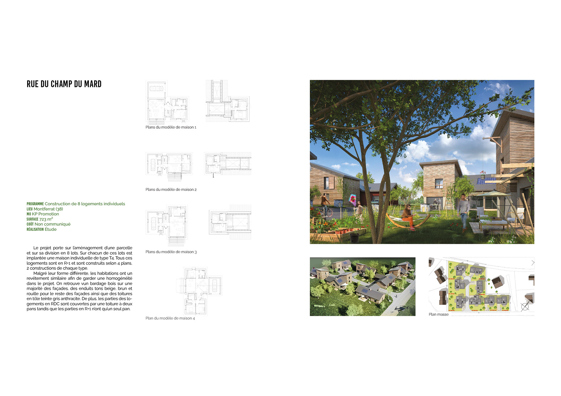 RUE DU CHAMP DU MARD | KP Promotion | Montferrat (38)