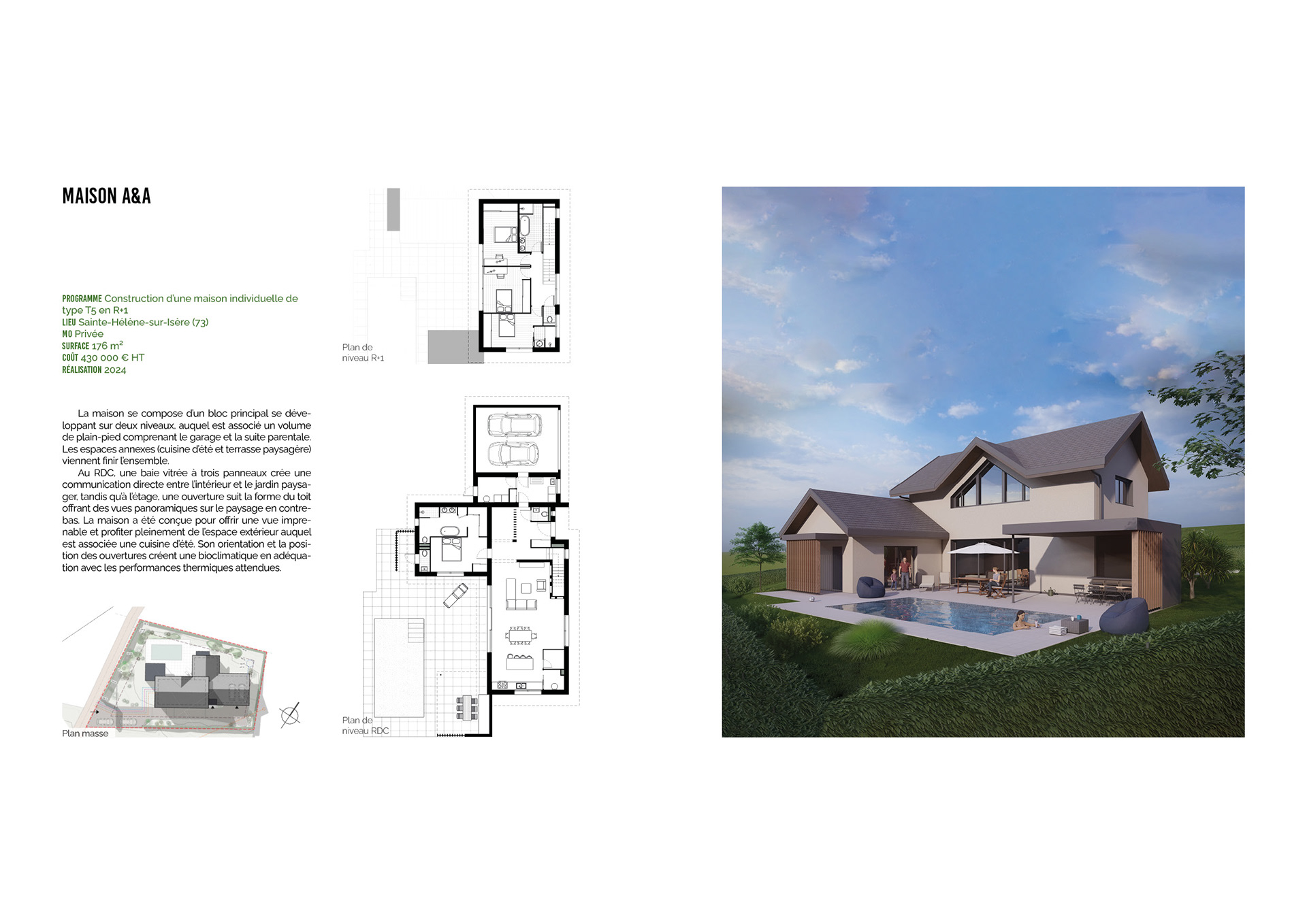 MAISON A&A | MO Privée | Sainte-Hélène-sur-Isère (73)