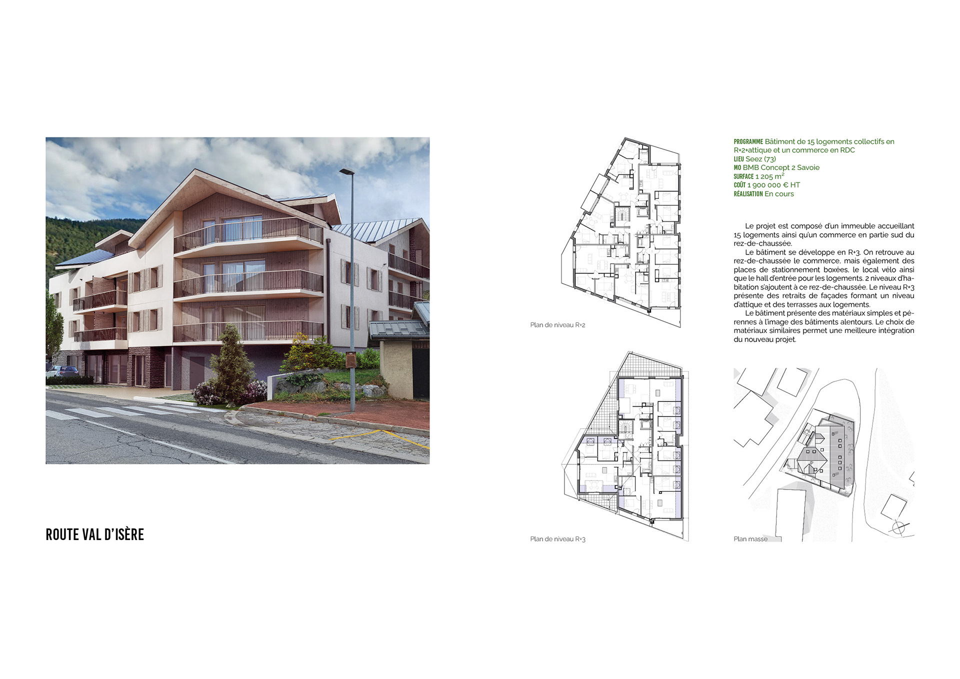 ROUTE VAL D'ISÈRE | BMB Concept 2 Savoie | Seez (73)