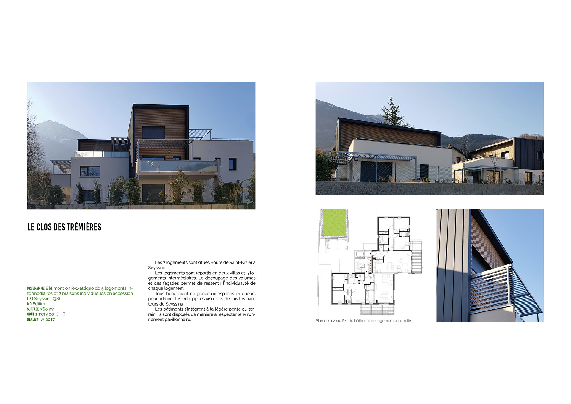 LE CLOS DES TRÉMIÈRES | Edifim | Seyssins (38)