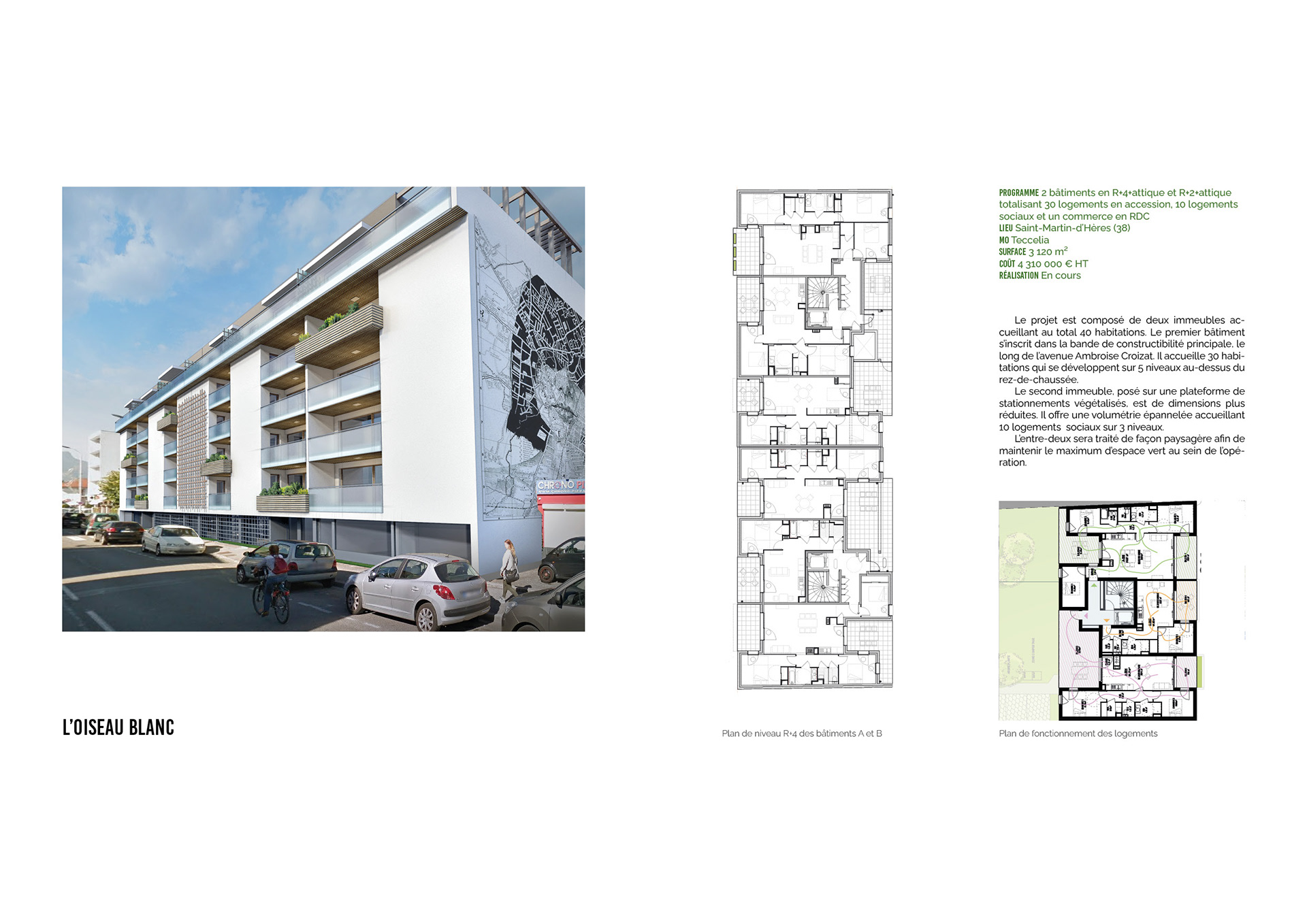 L'OISEAU BLANC | Teccelia | Saint-Martin-d'Hères (38)