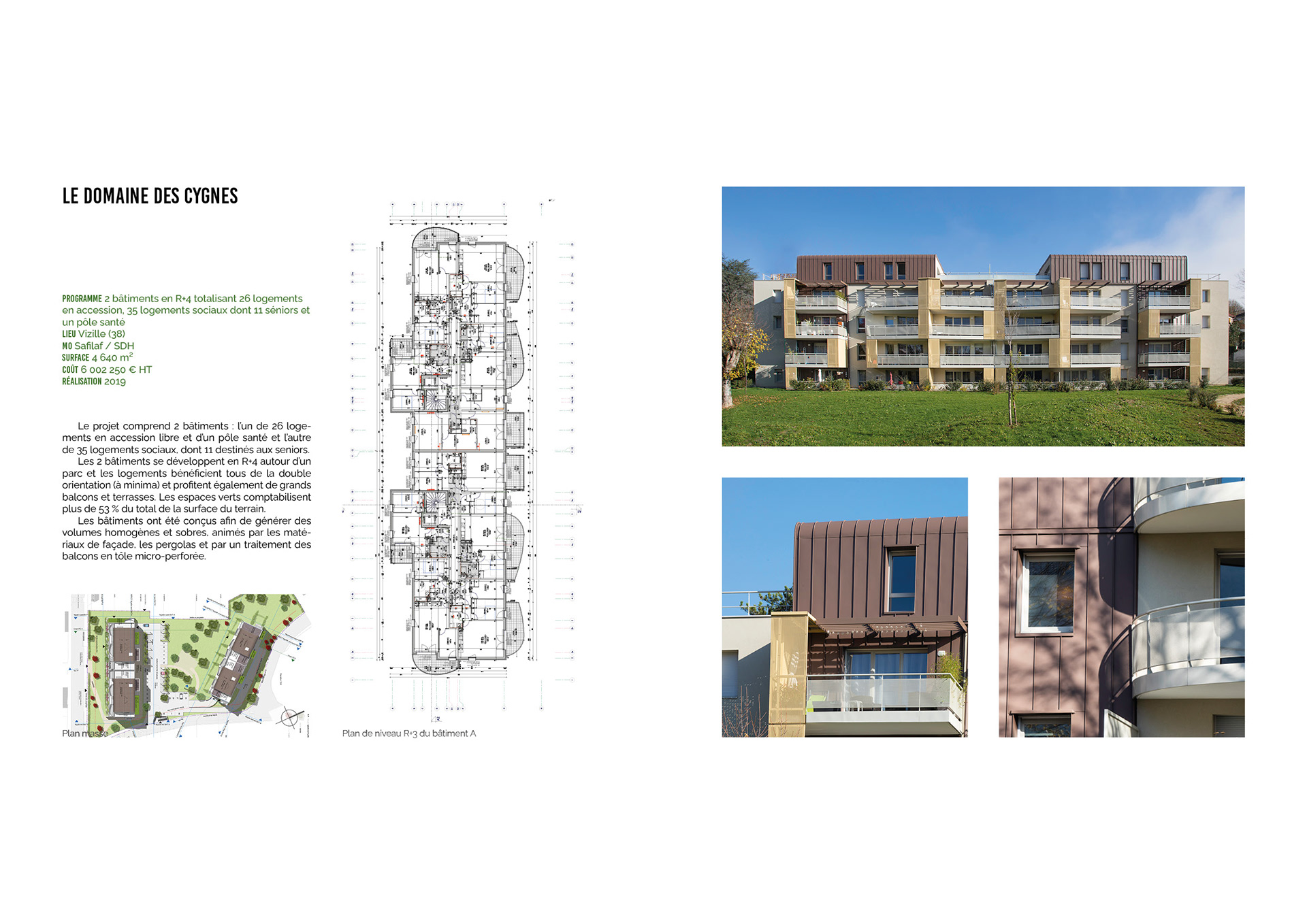 LE DOMAINE DES CYGNES | Safilaf / SDH | Vizille (38)