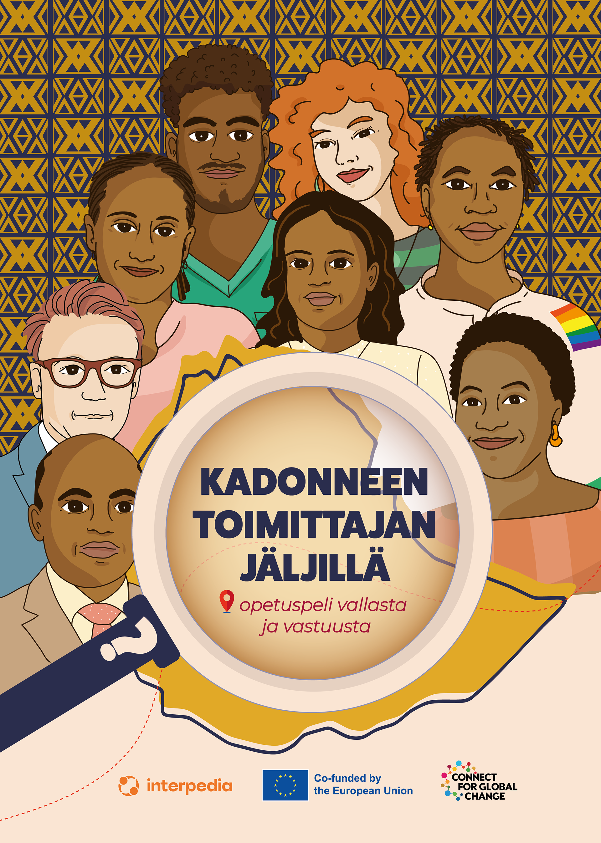 Interpedia, Kadonneen toimittajan jäljillä, pelin suunnittelu.