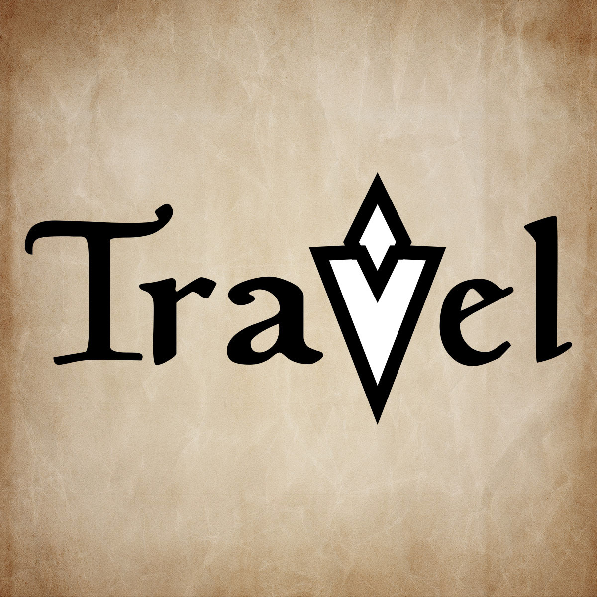 Loot Crate Skyrim Travel Logo