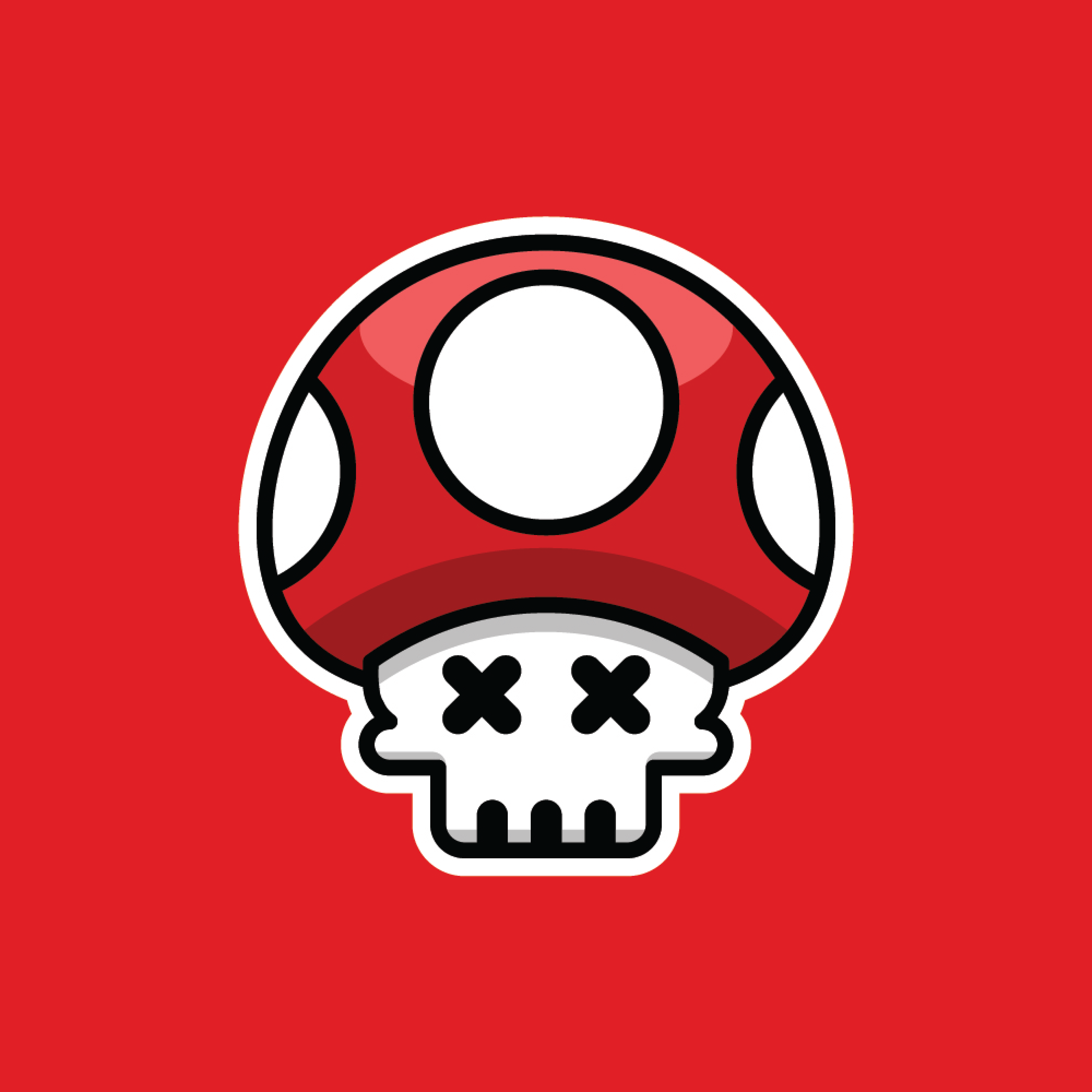 Mario Skull Art