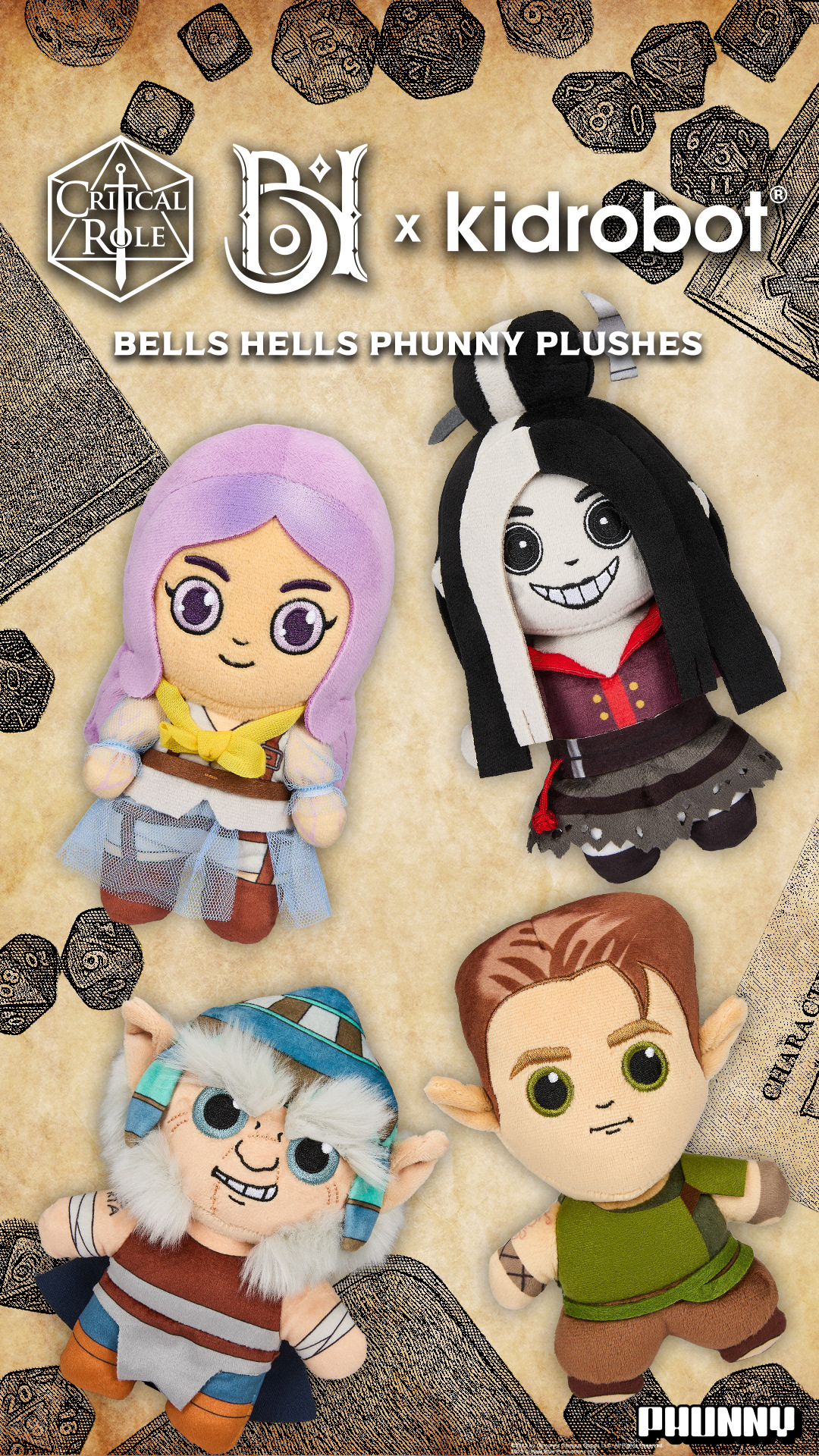 Kidrobot Critical Role Story Post