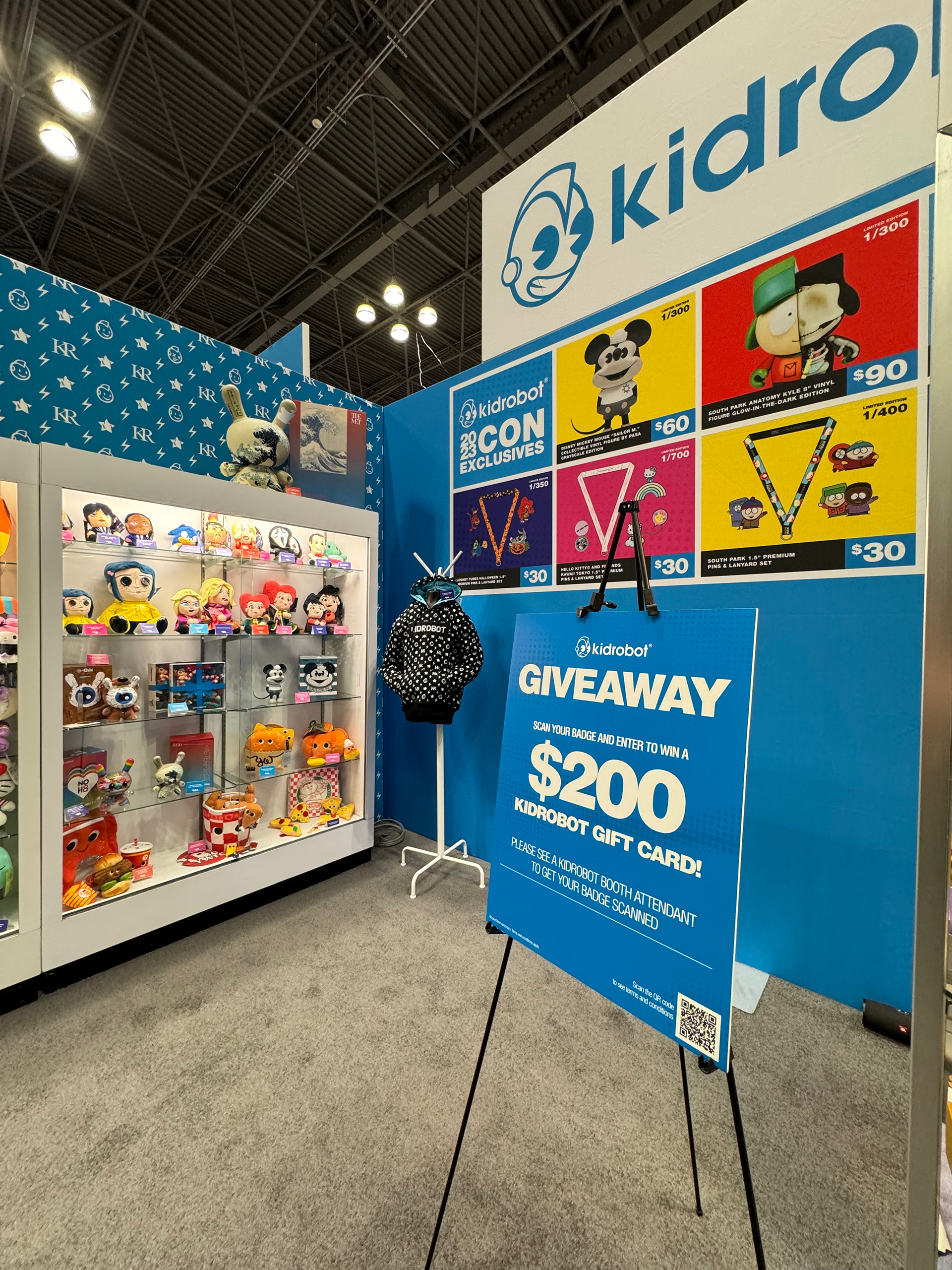 Kidrobot San Diego Comic Con Booth Graphics