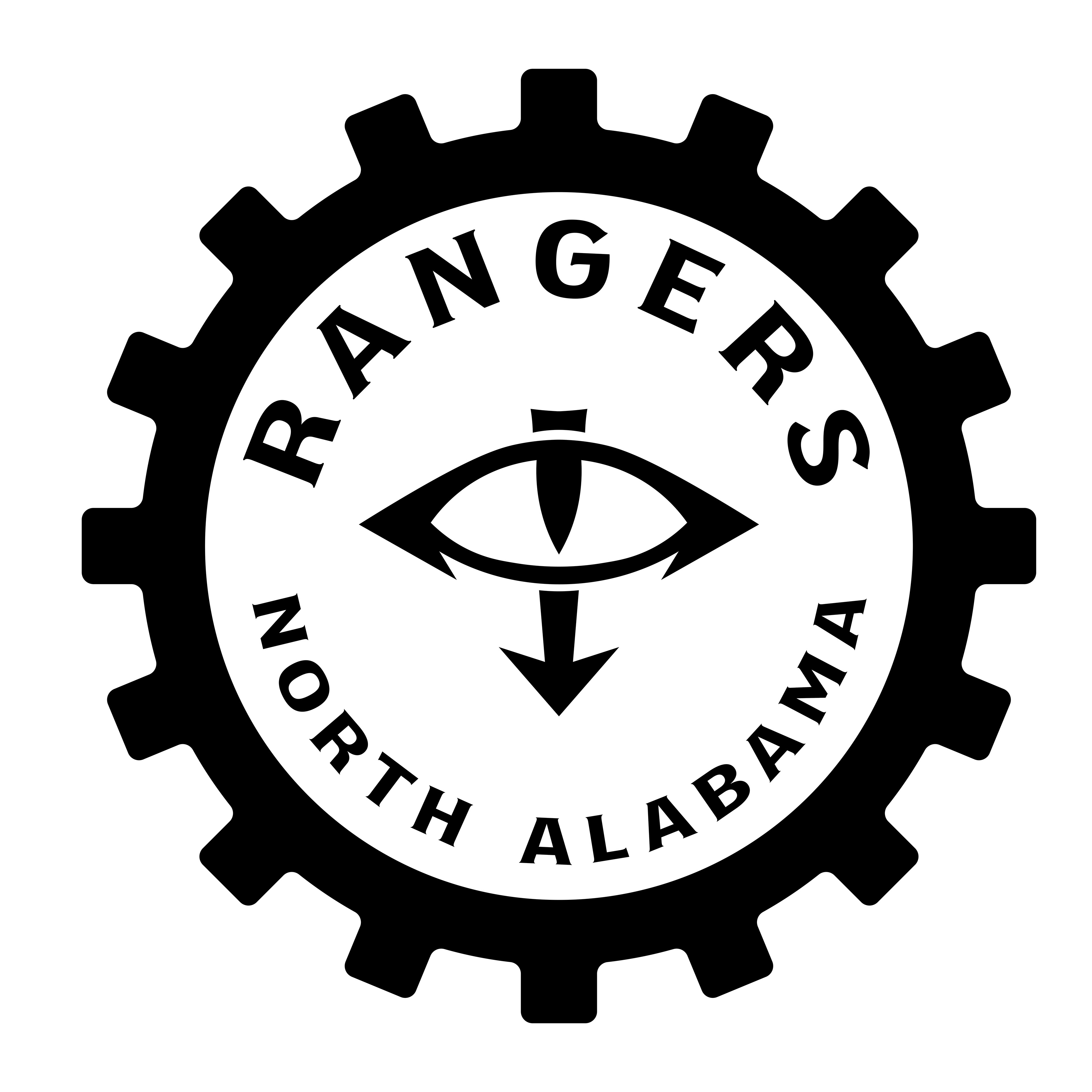 North Alabama Rangers Tabletop Gaming Club Logo