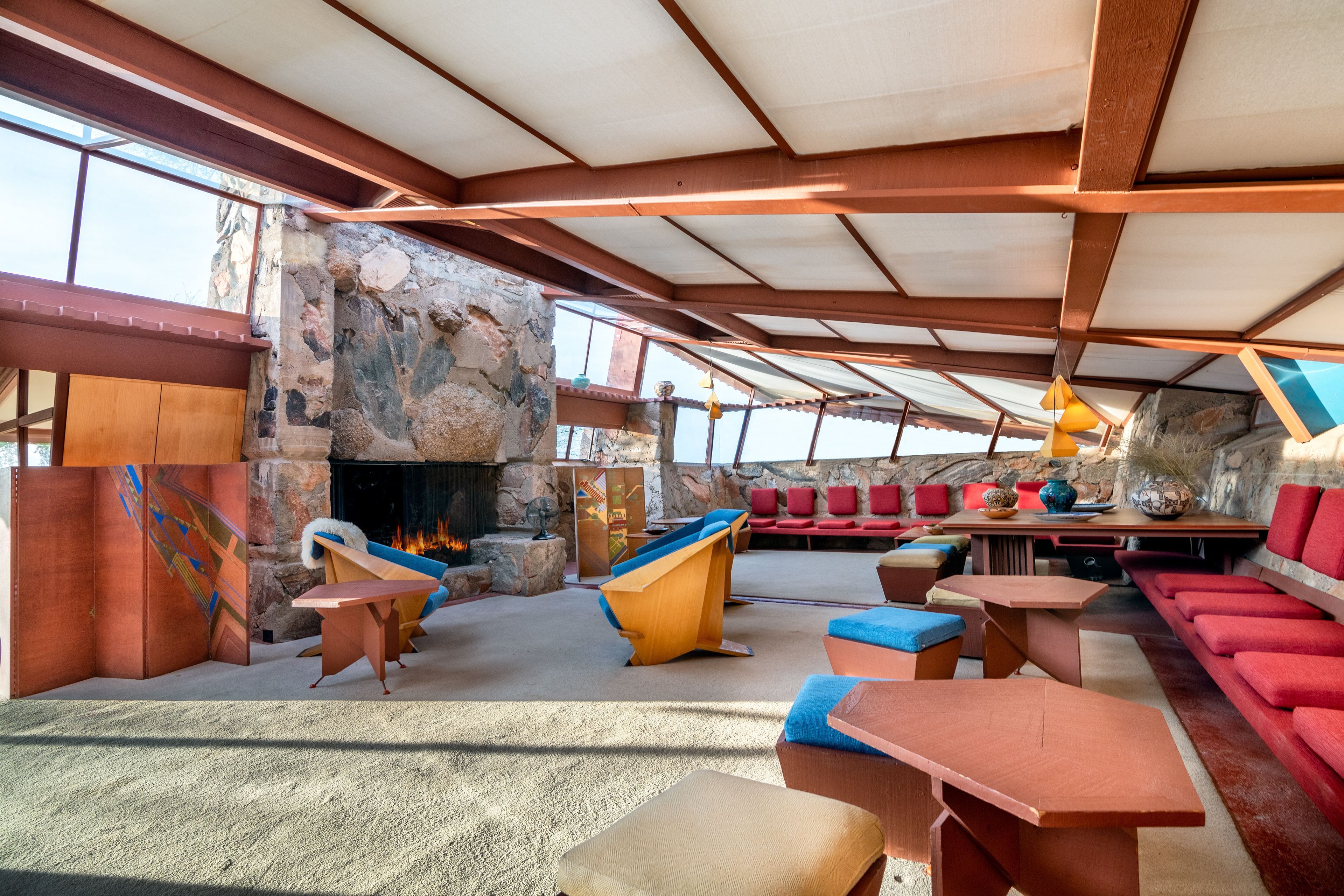 Garden Room. Taliesin West, Scottsdale