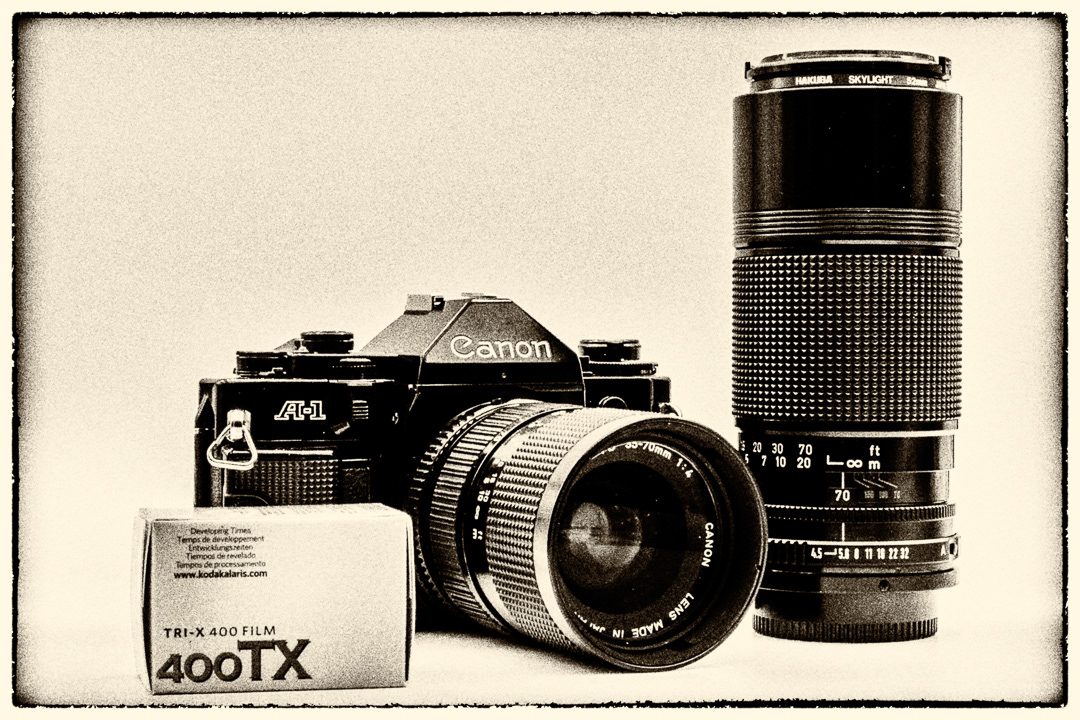 This film camera is over 40 years old, and one of my favorites.
