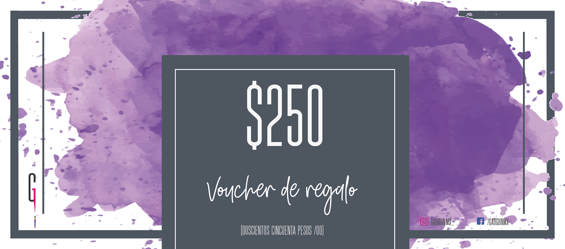 Gift certificate