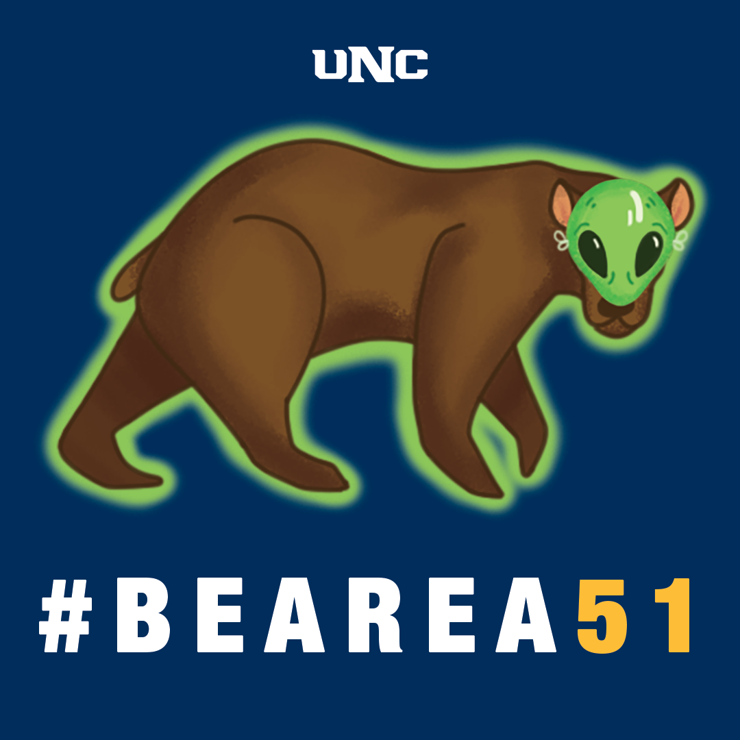 BEAREA51 - Bear Sticker