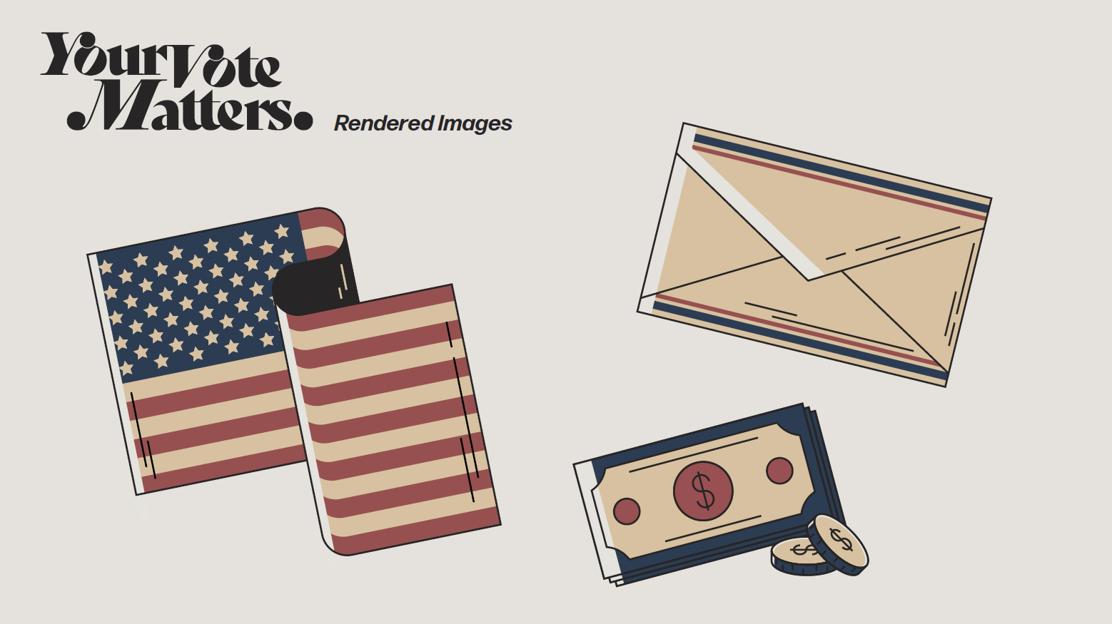 Your Vote Matters - Rendered Images