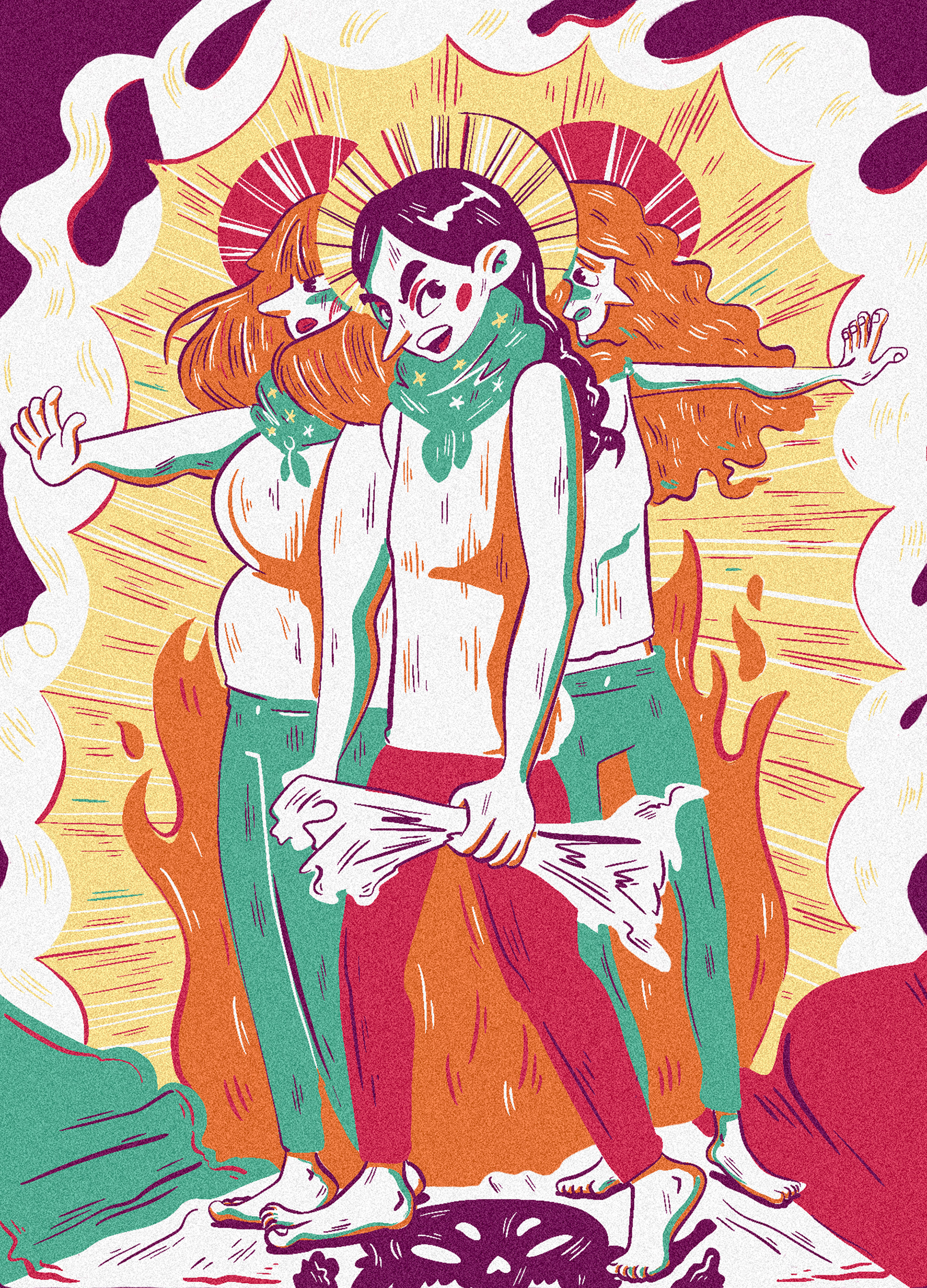 Guadalupe Reinas - Postal Art Exhibition @ CDMX
