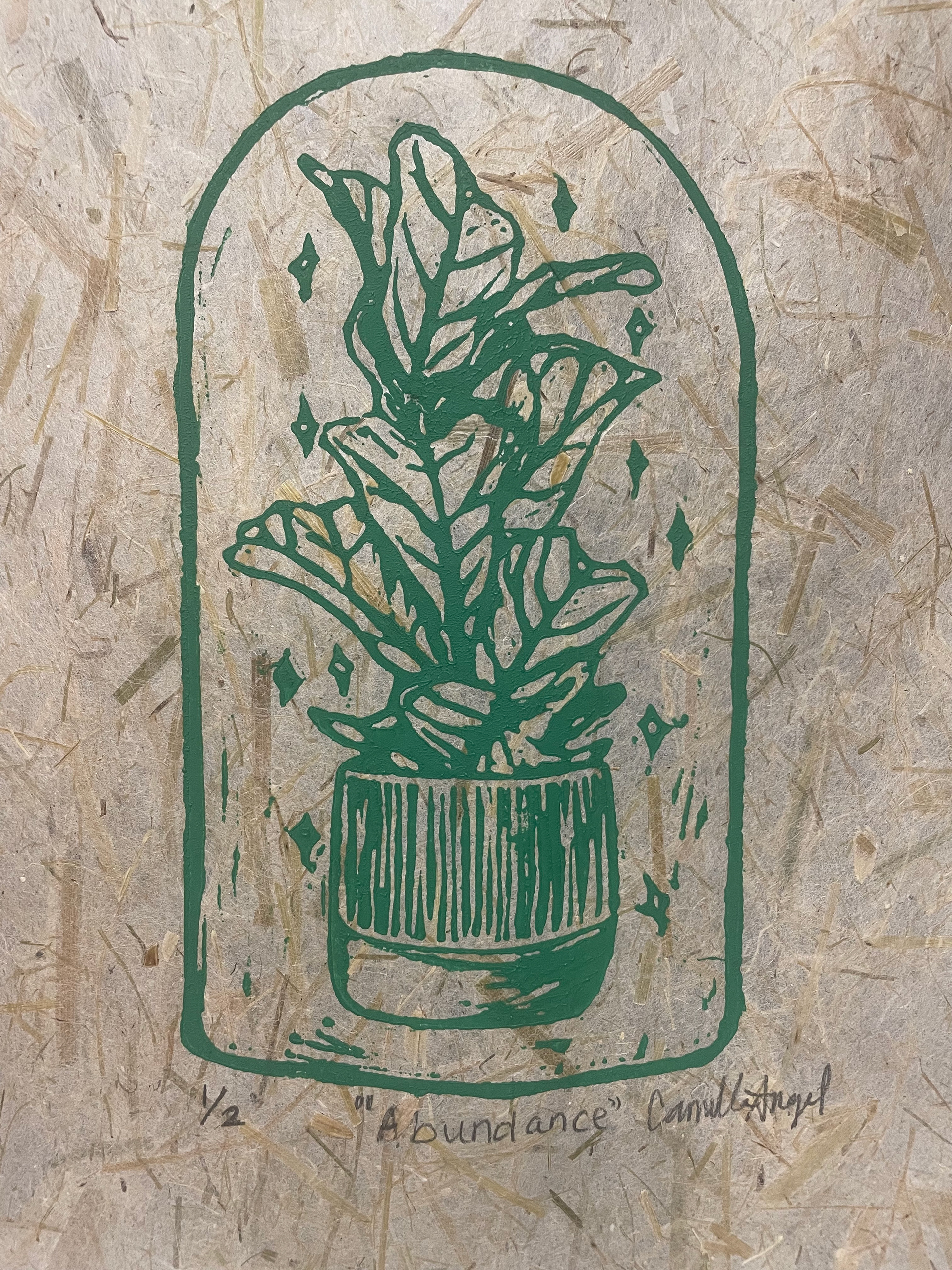 Linocut Relief, 2023