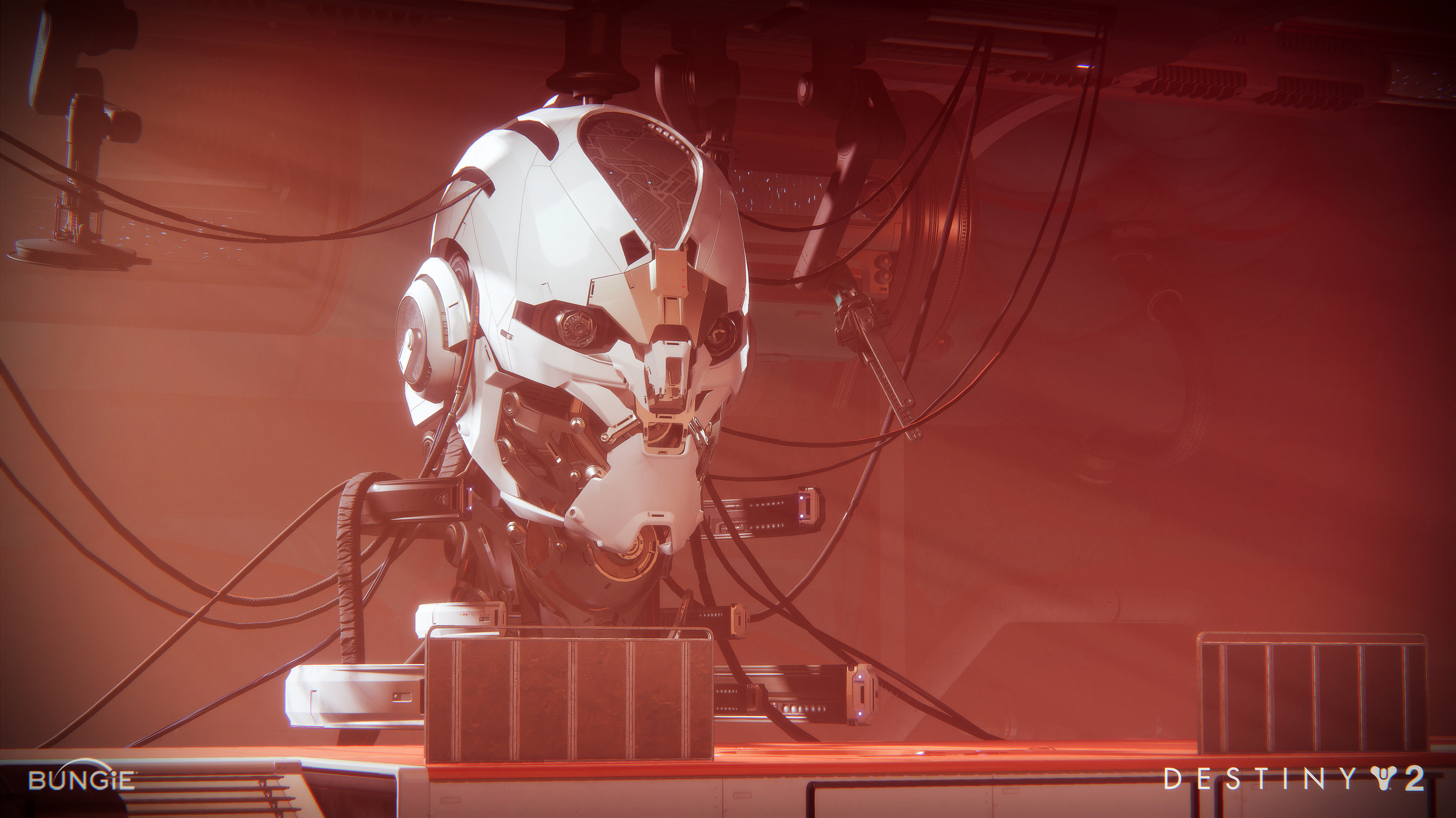 Large exo head centerpiece was modeled by Aaron Cruz
