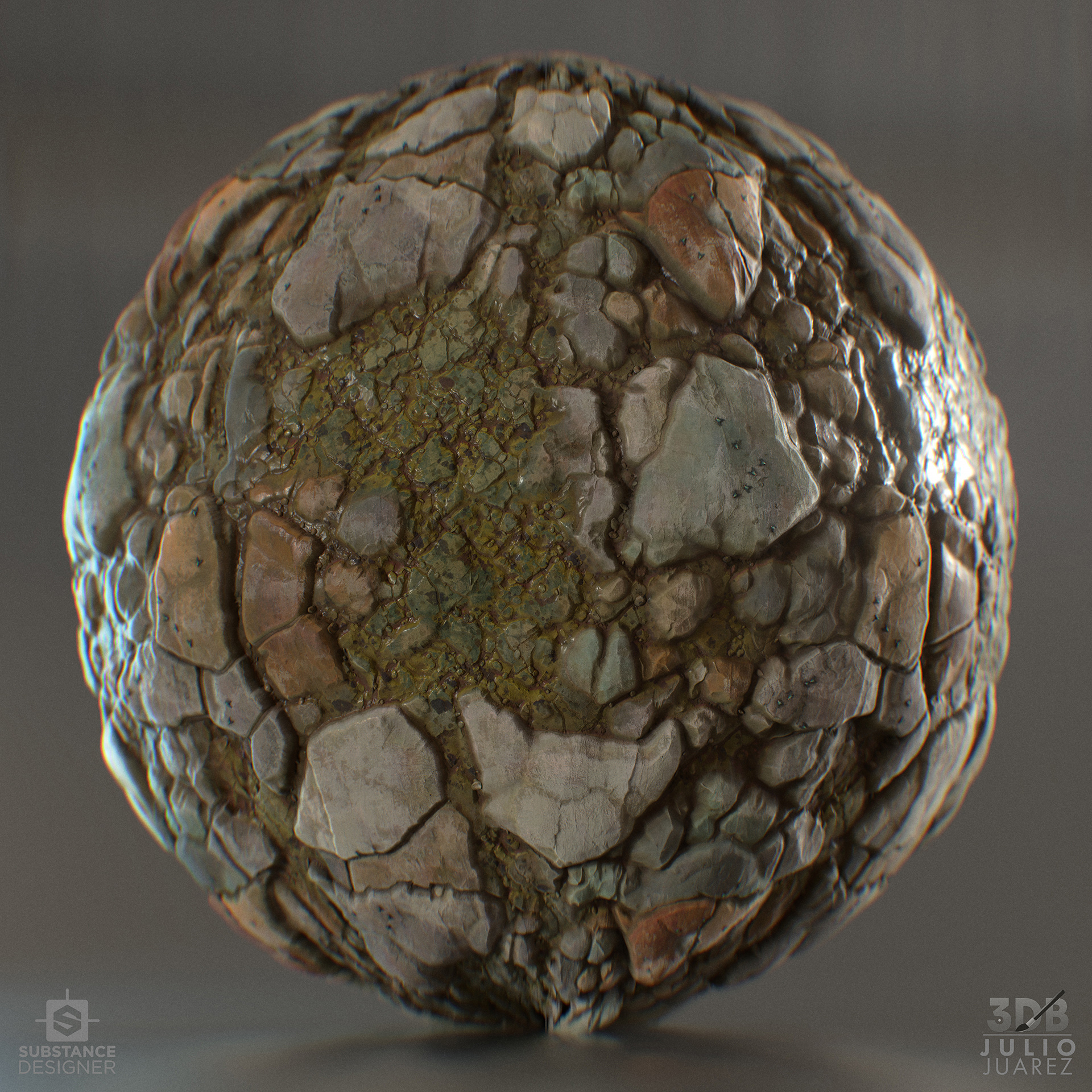 Red Creek bedrock material
