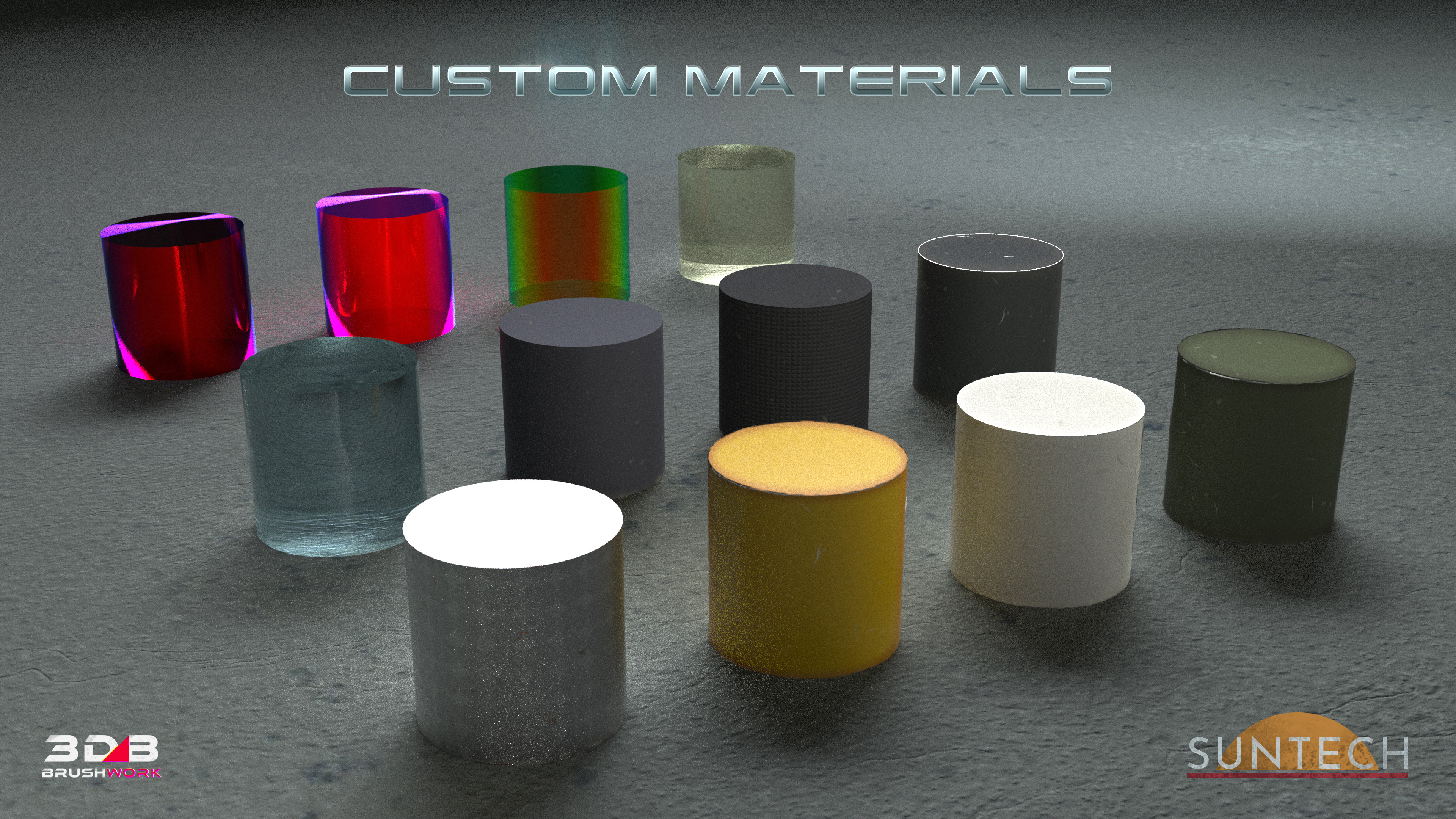 Custom procedural materials