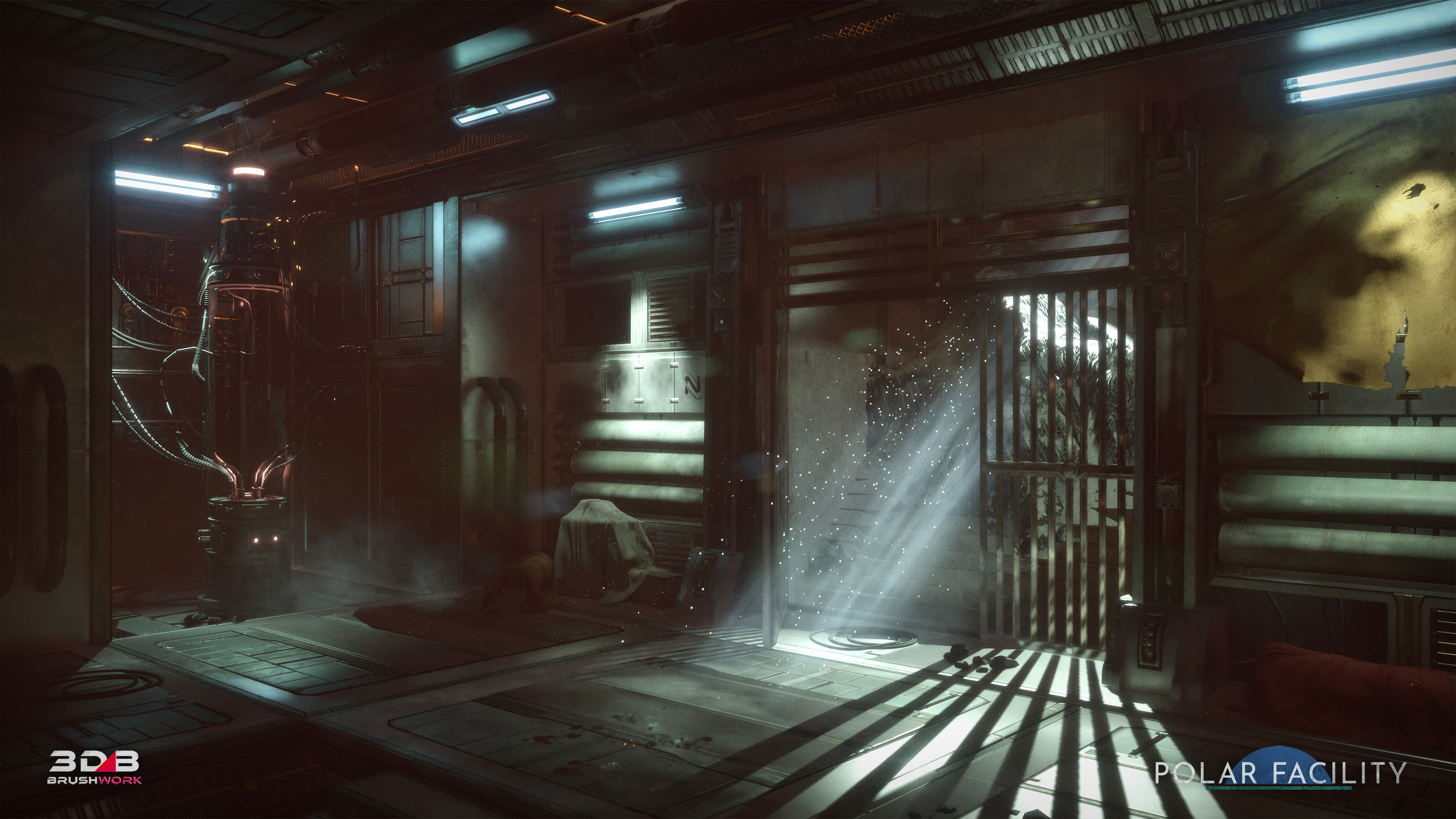 Cold experiment room
