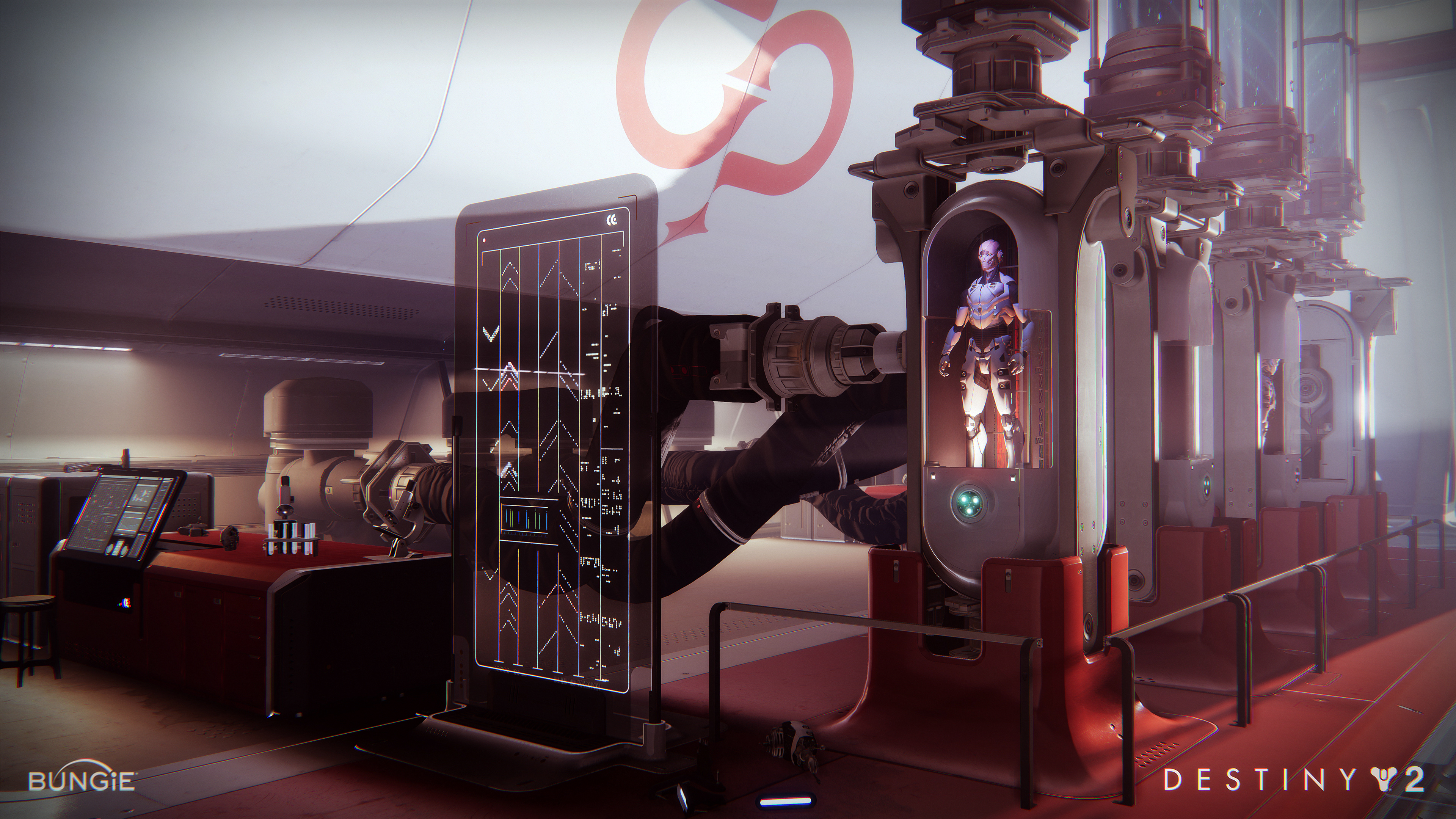 Entrance to hidden exo facility