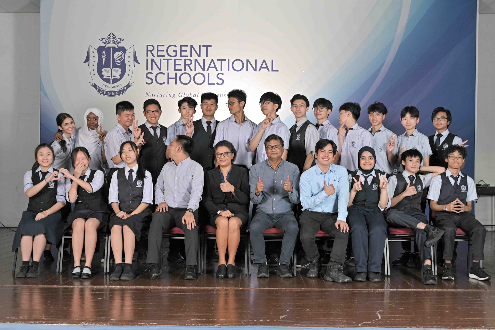 Class Photo Fun Pose