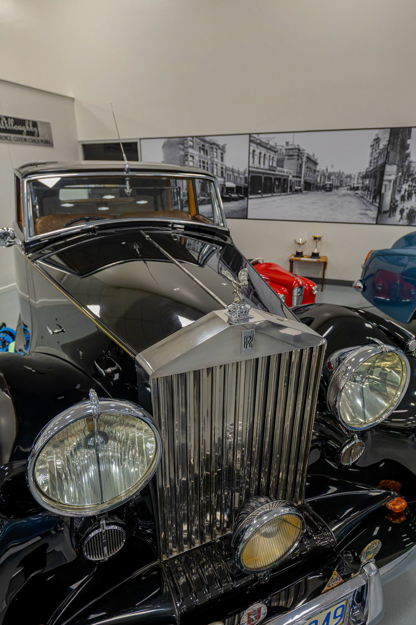 1949 Rolls Royce Wraith Touring Limousine at National Automobile Museum of Tasmania in the city of Launceston in Tasmania, Australia