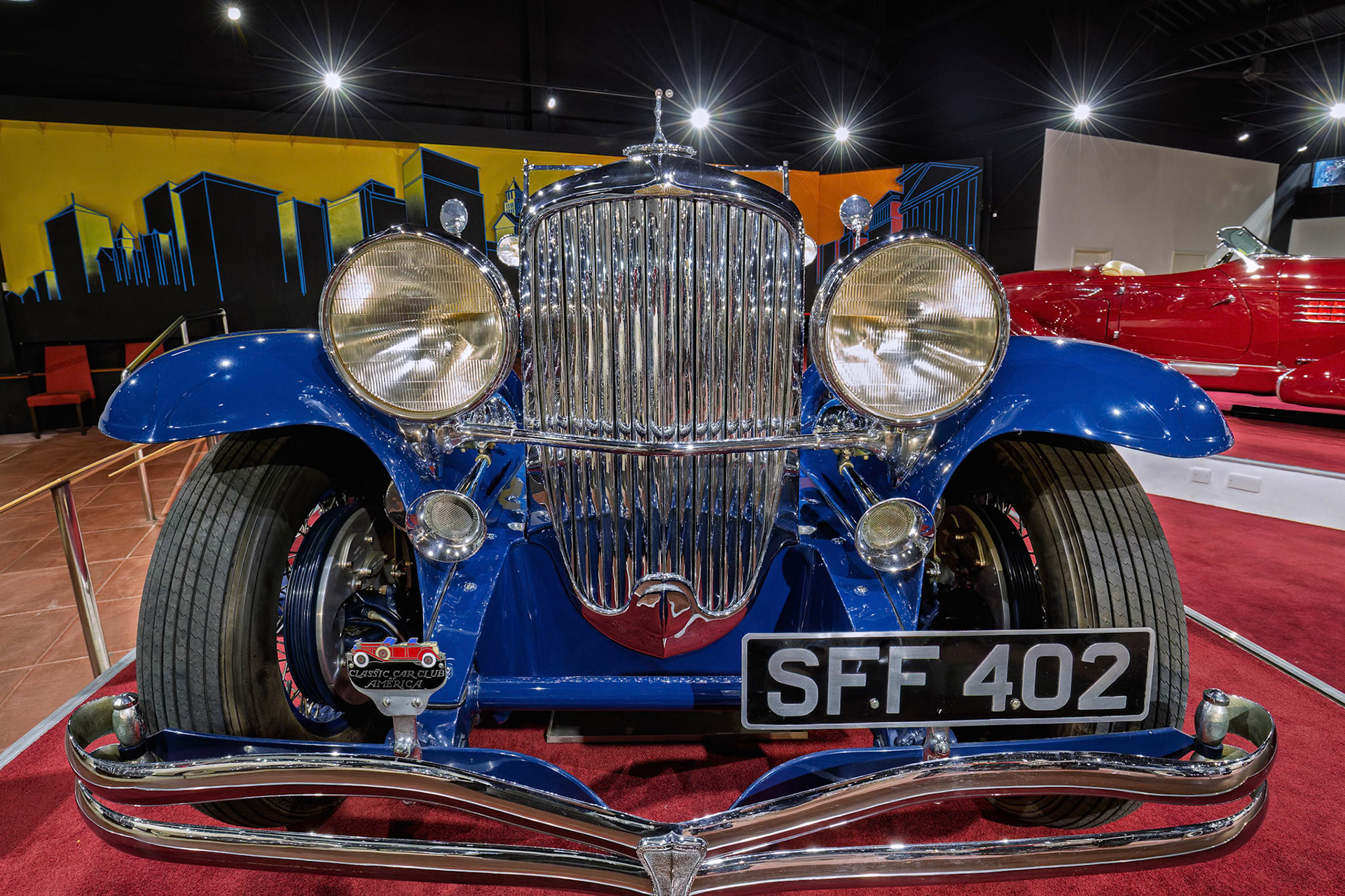 1931 Duesenberg 6.9 litre Model J Derham Tourster at the Haynes International Motor Museum in Somerset. England