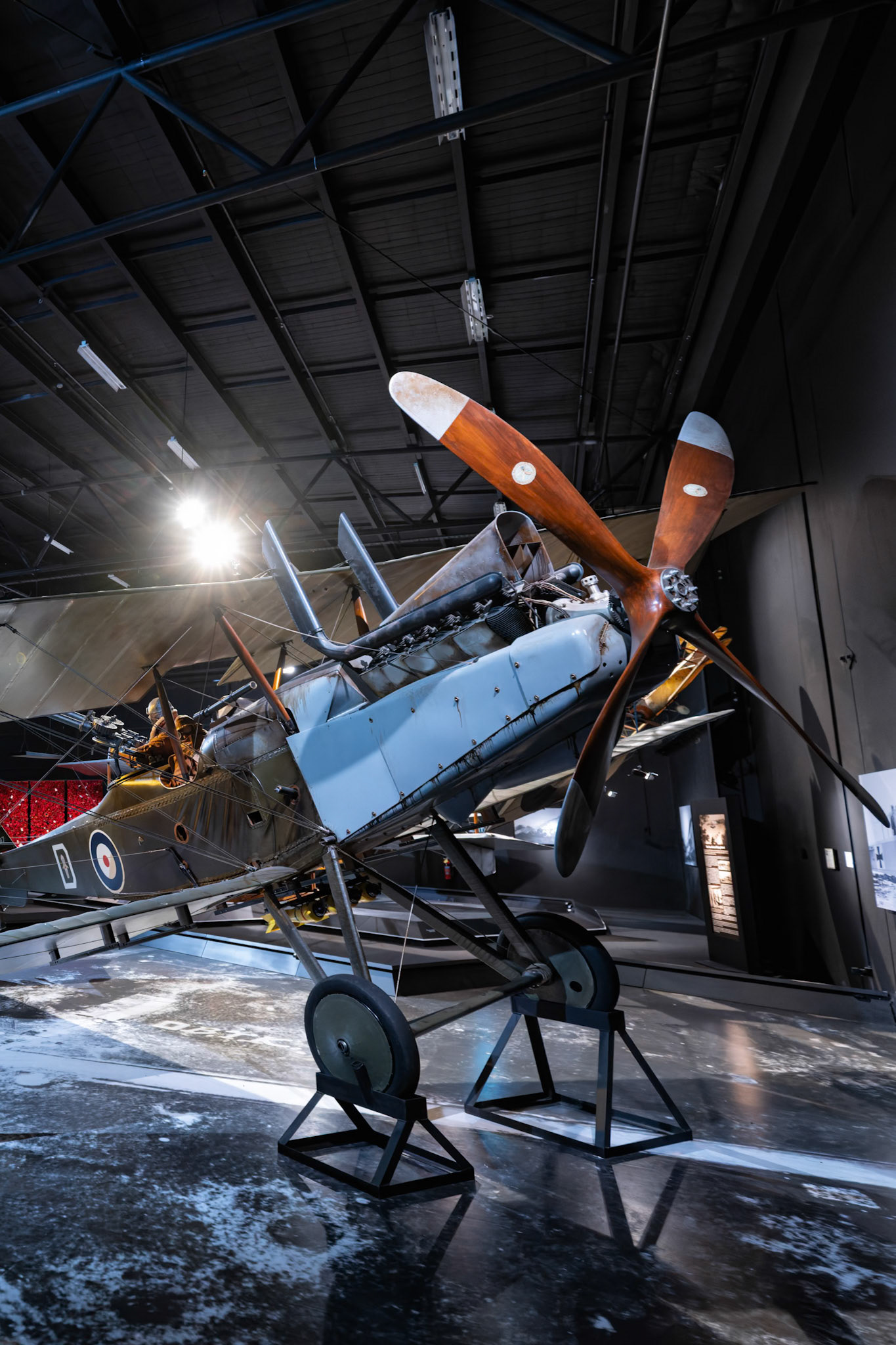 Royal Aircraft Factory RE8 at Omaka Aviation Heritage Centre in Blenheim, New Zealand