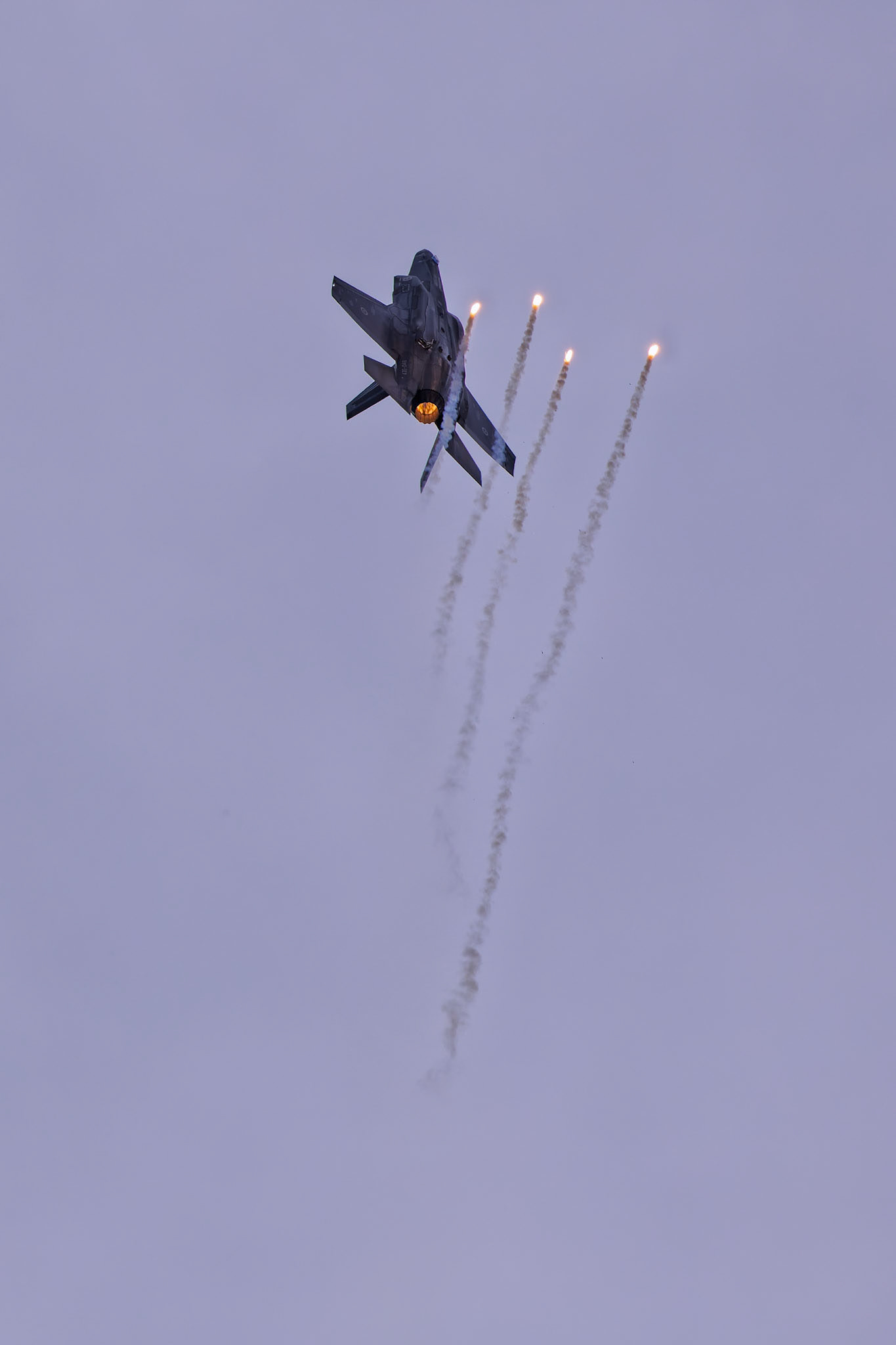 Royal Australian Air Force Lockheed Martin F-35A Lightning II [A35-048] on display at the Richmond Airshow in New South Wales, Australia