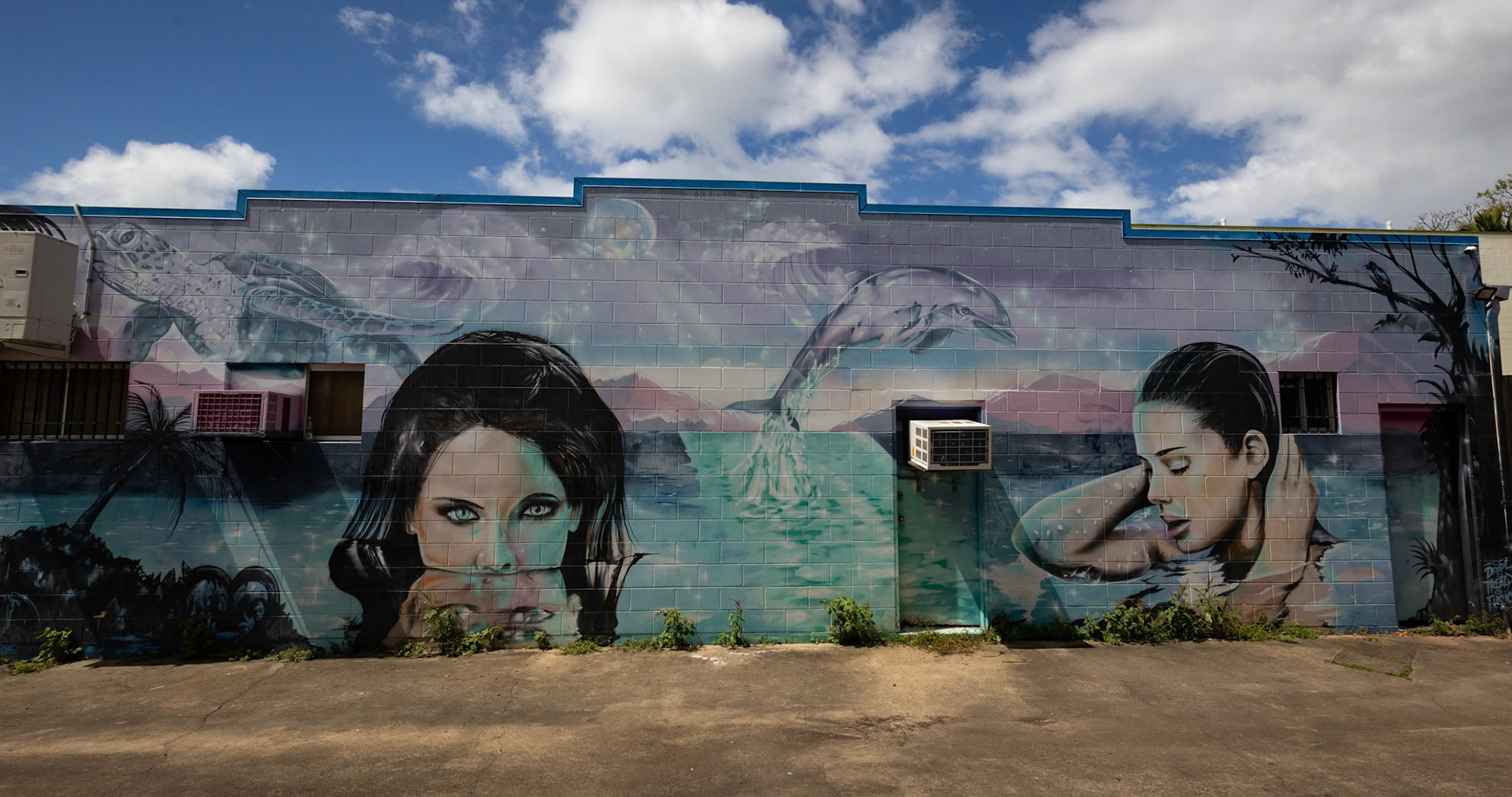 Street Art in Airlie, Australia