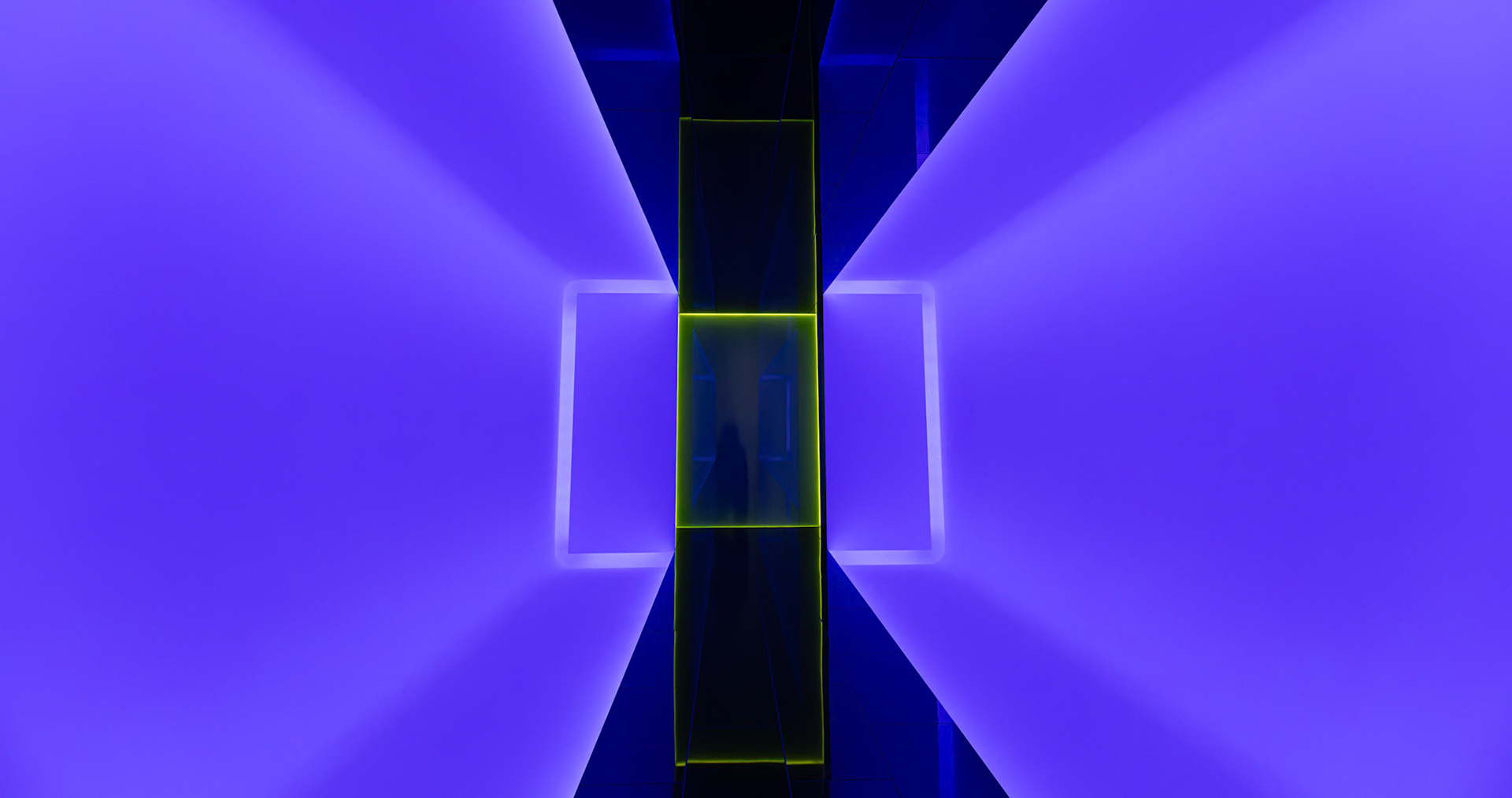 Beside Myself by James Turrell (2017) on display inside the Museum of Old and New Art (MONA) in Hobart, Tasmania