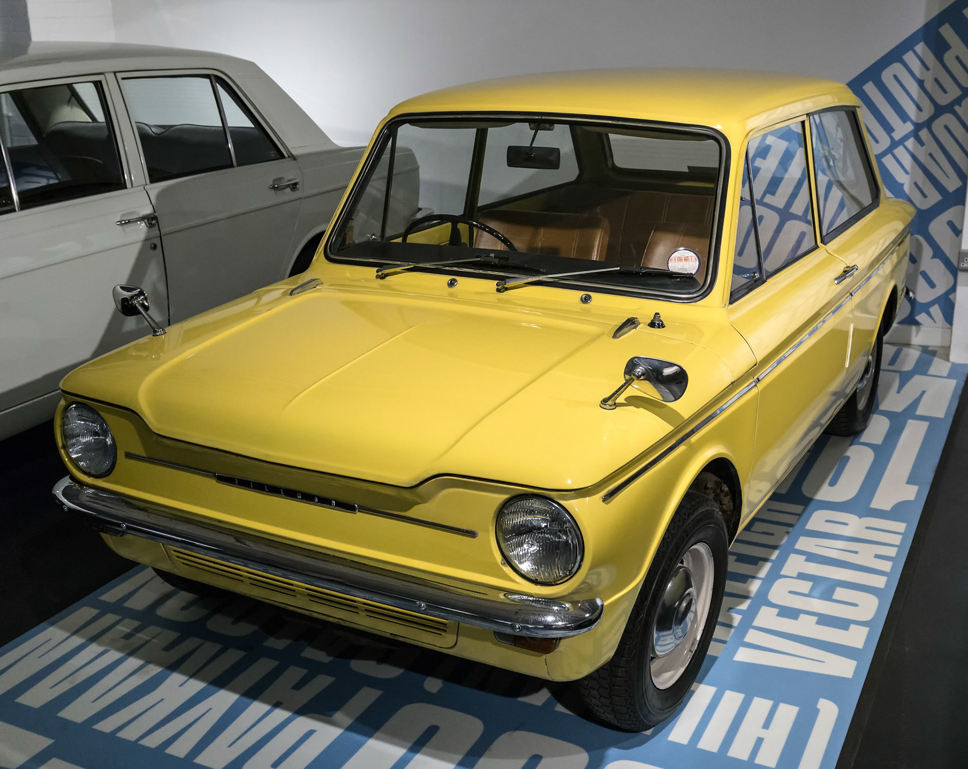1975 Hillman Imp at the Coventry Transport Museum in Coventry, England