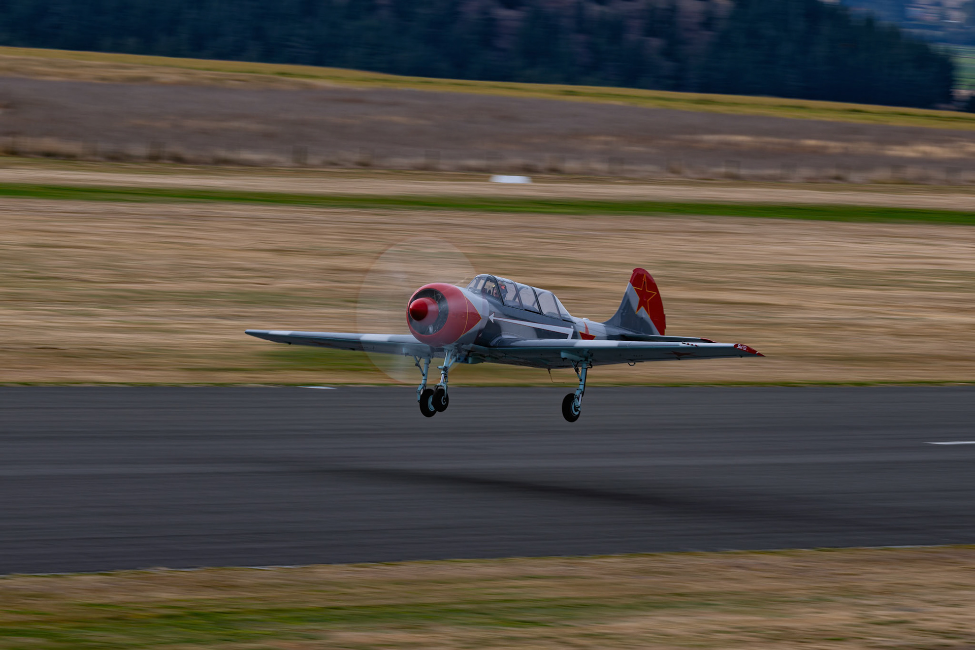 Yakovlev Yak-52 (Unknown) on display at Warbirds over Wanaka, New Zealand