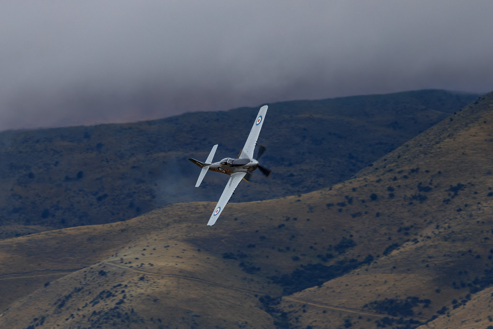 North American P-51D Mustang [ZK-BHT] on display at Warbirds over Wanaka, New Zealand