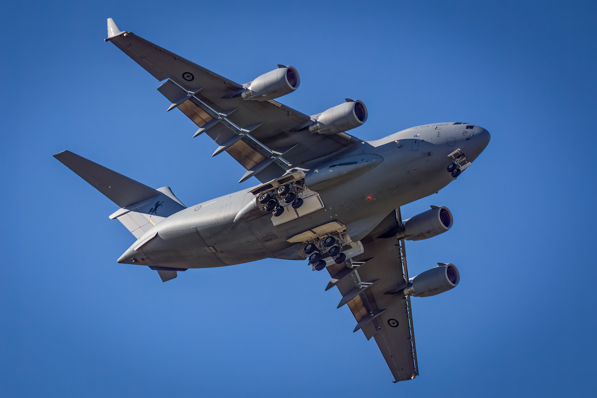 C-17 Globemaster at the Brisbane Valley Airshow 2016