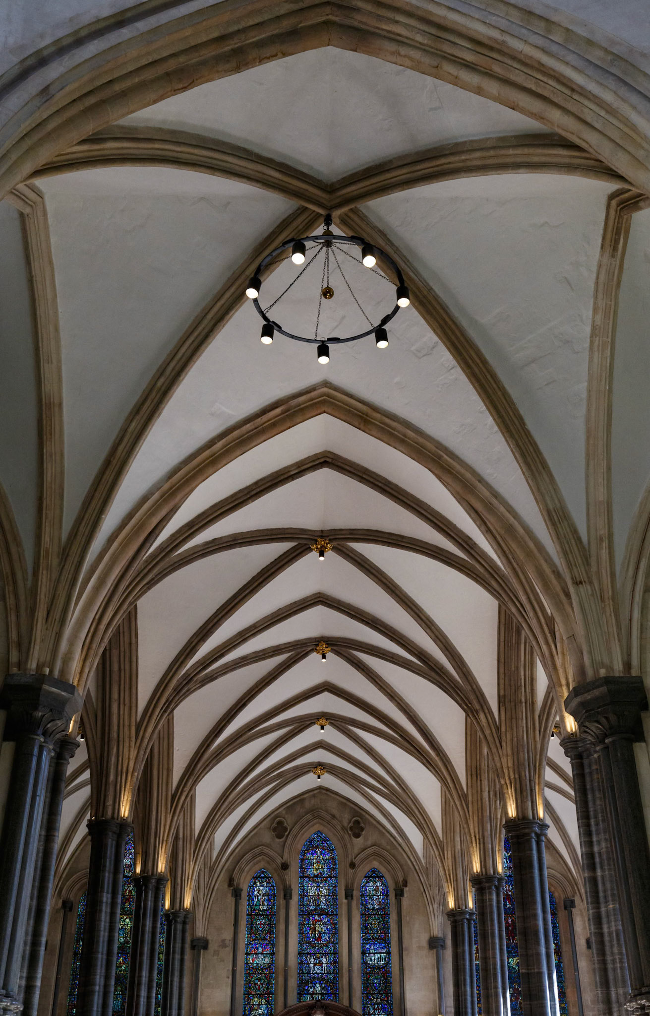Inside the Temple Church in London, England