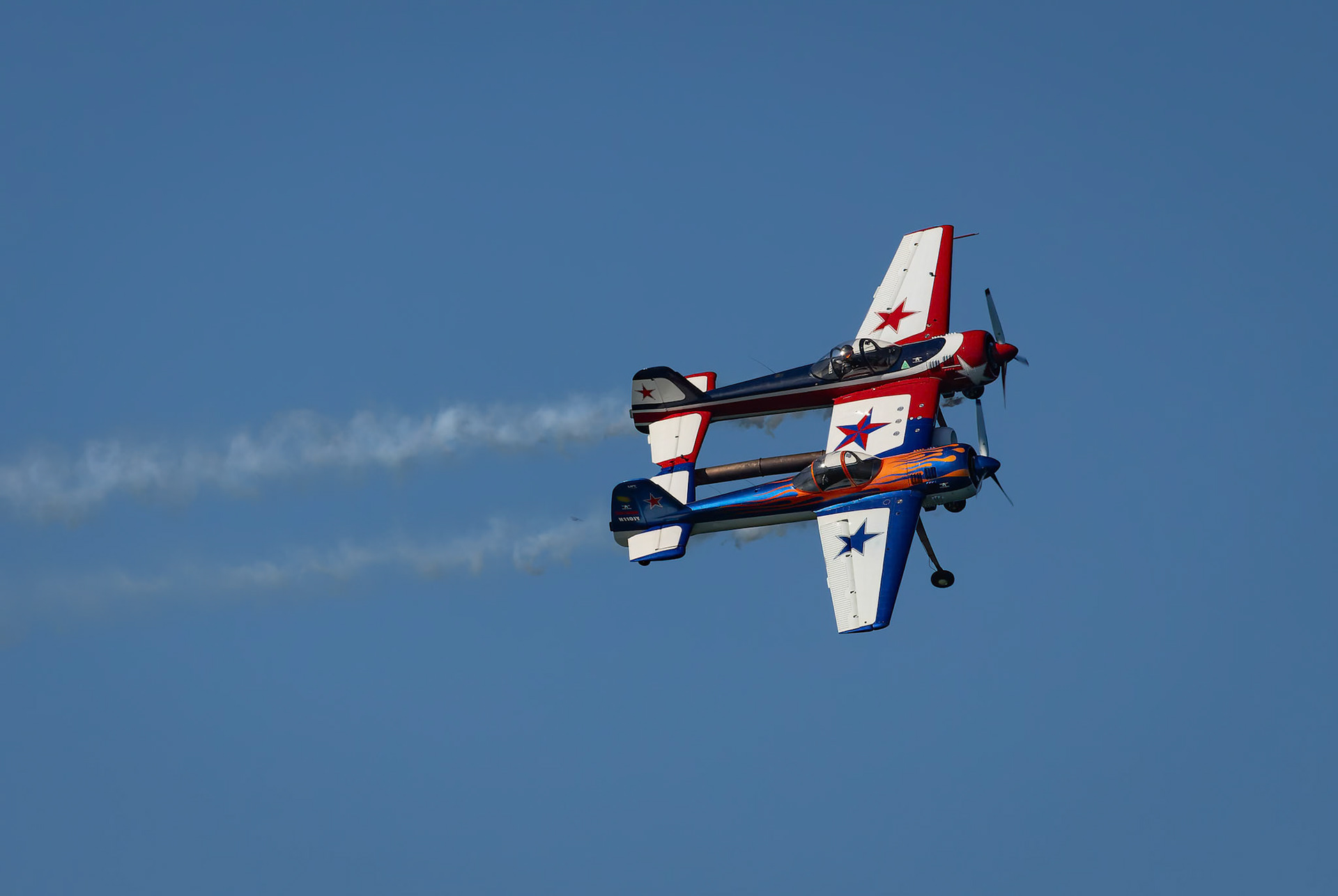 YAK 110 Jeff Boerboon at the Pacific Airshow on the Gold Coast, Australia