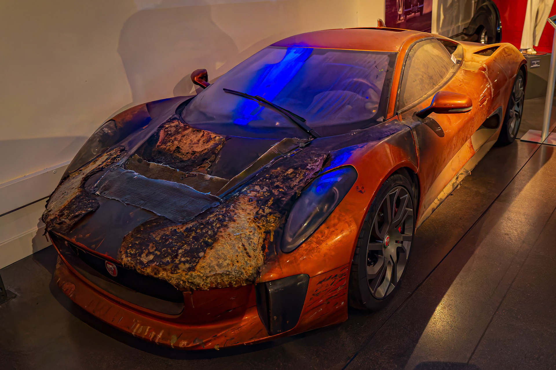 Jaguar C-X75 from "Spectre", Bond in Motion in London, England