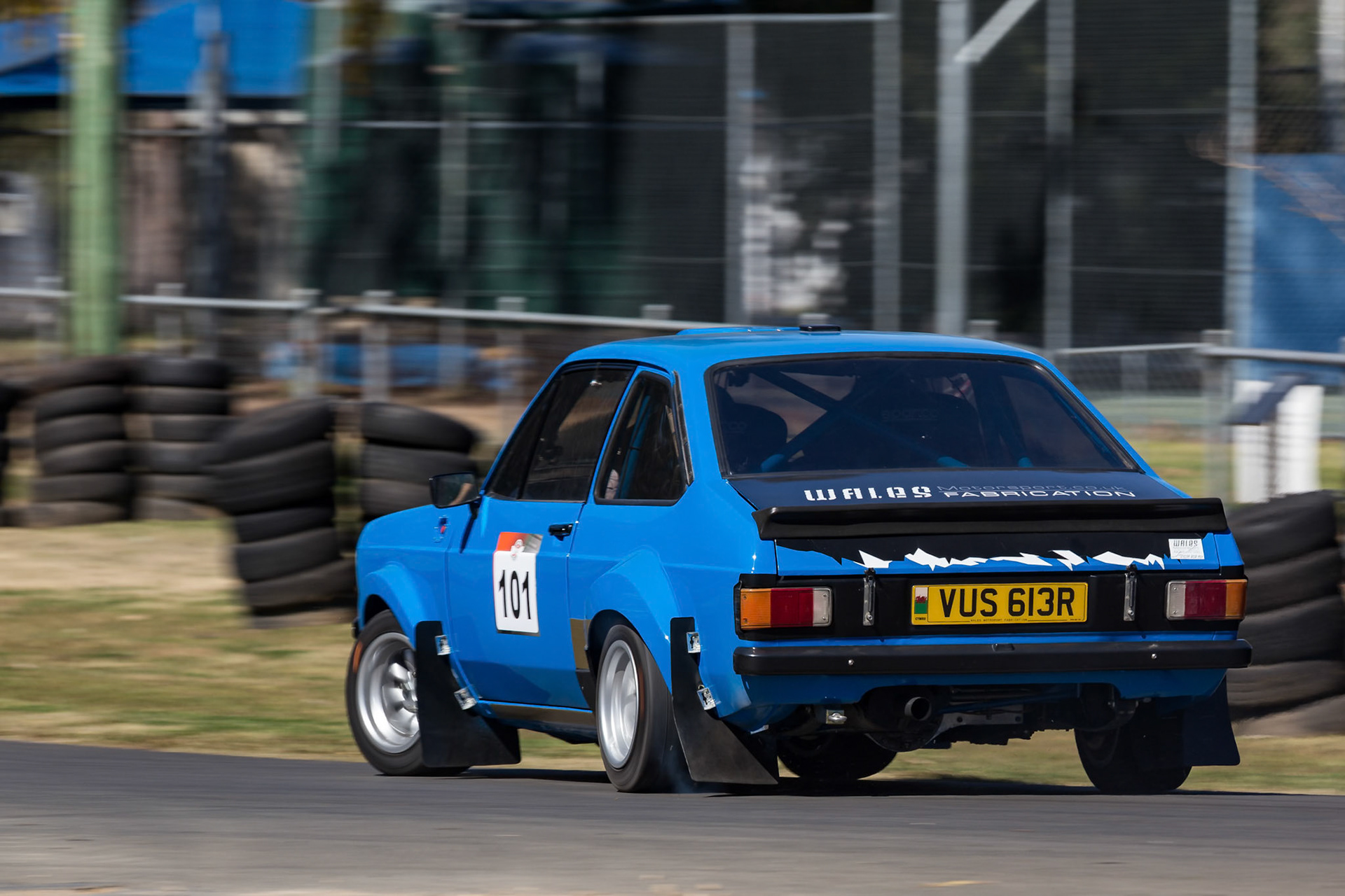 Car 101 - 1977 Ford Escort MkII, driven by Stewart Reid at the Leyburn Sprints, Australia