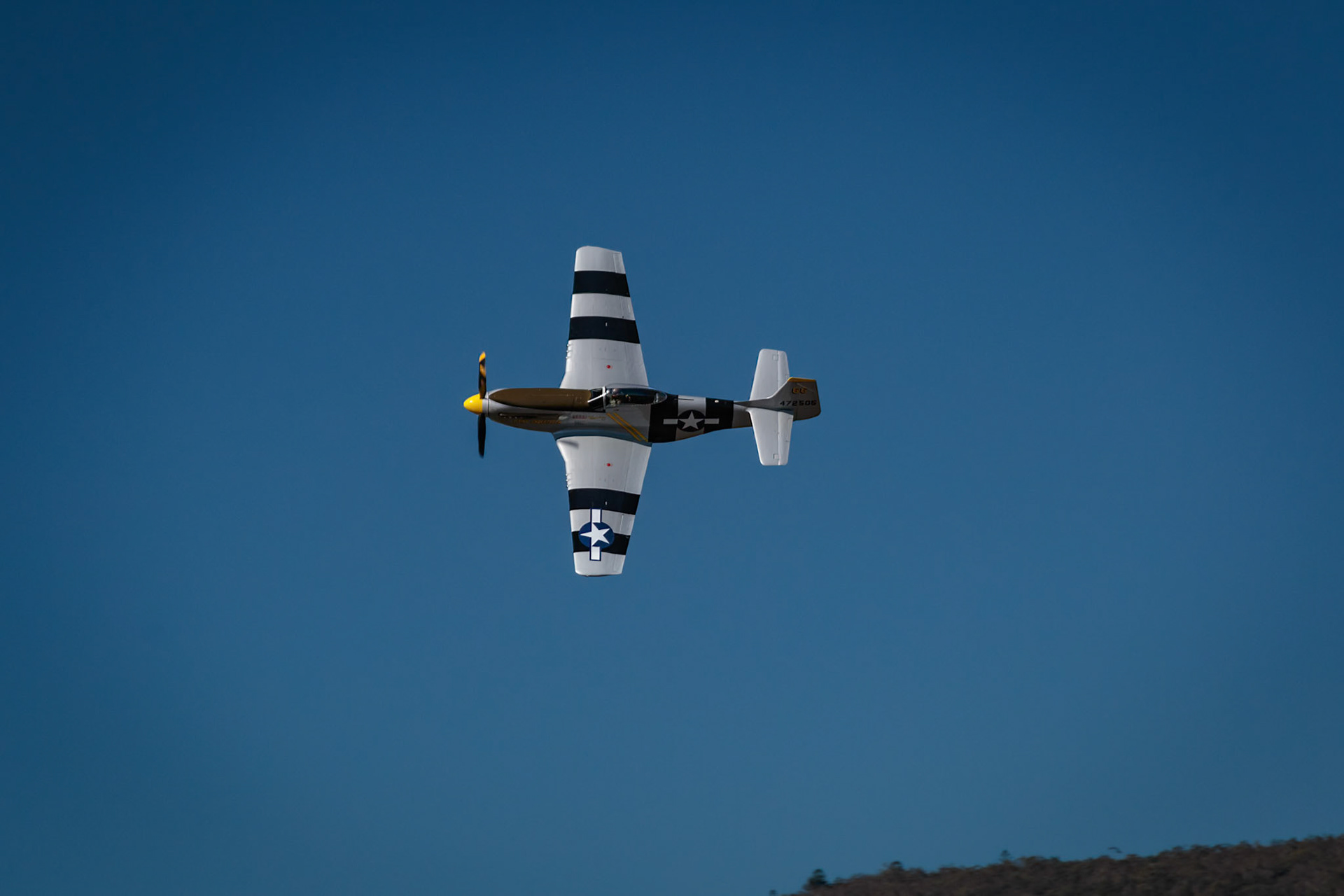 P51 Mustang at the Brisbane Valley Airshow 2016