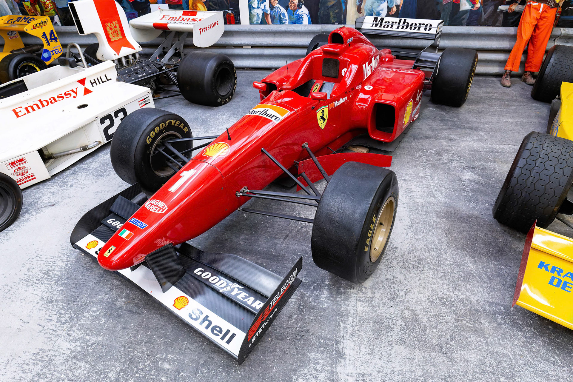 1996 Ferrari Formula 1 Type F310 at the Haynes International Motor Museum in Somerset. England