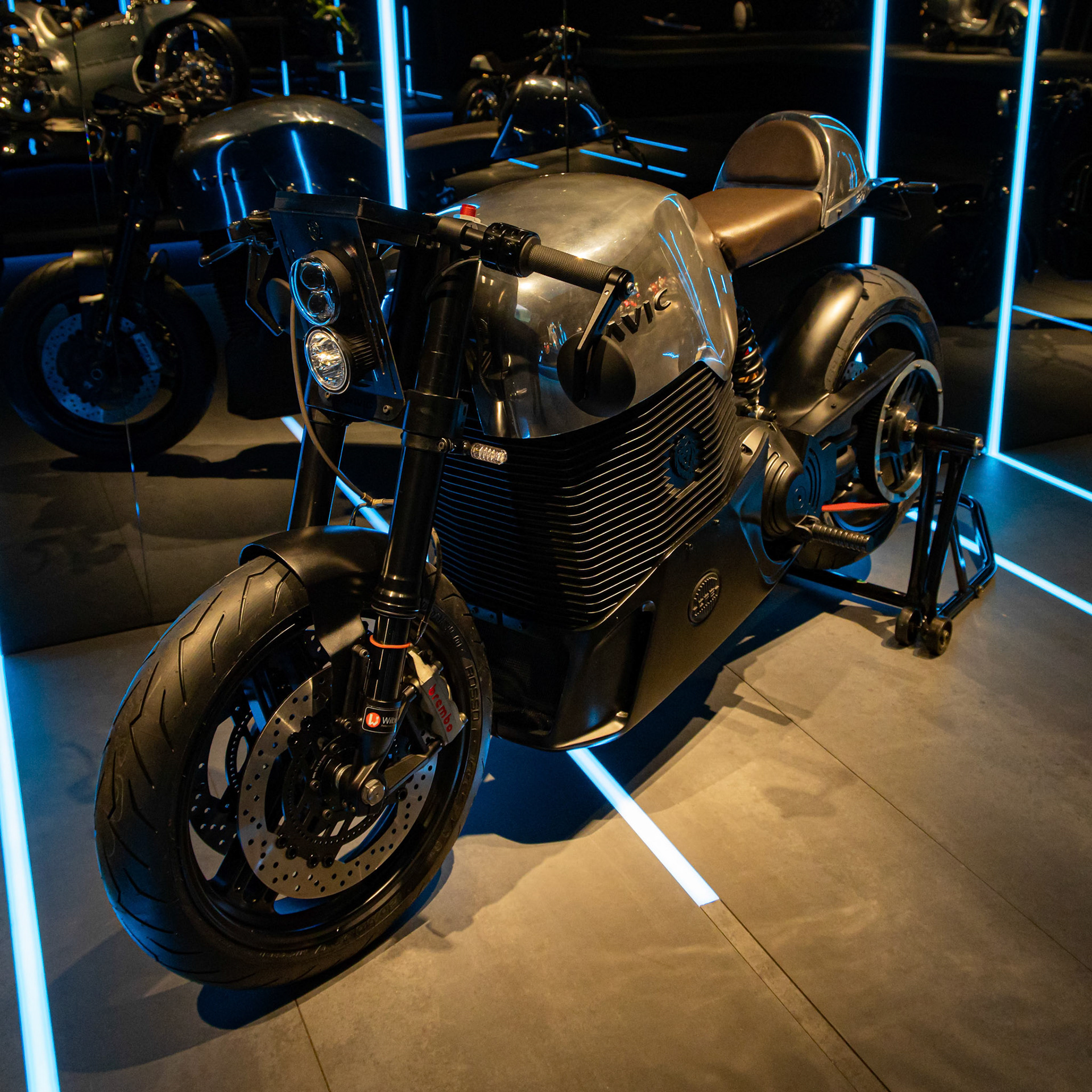 2020 Savic C-Series Alpha Model in the Exhibition The MotorCycle at GOMA in Brisbane, Australia