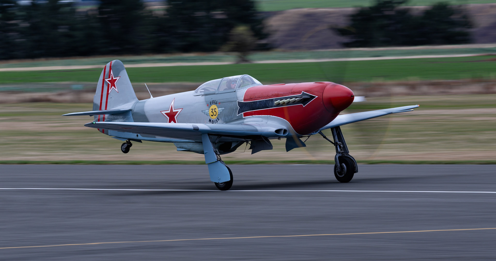 Yakovlev Yak-3M (Full Noise) [ZK-VVS] on display at Warbirds over Wanaka, New Zealand