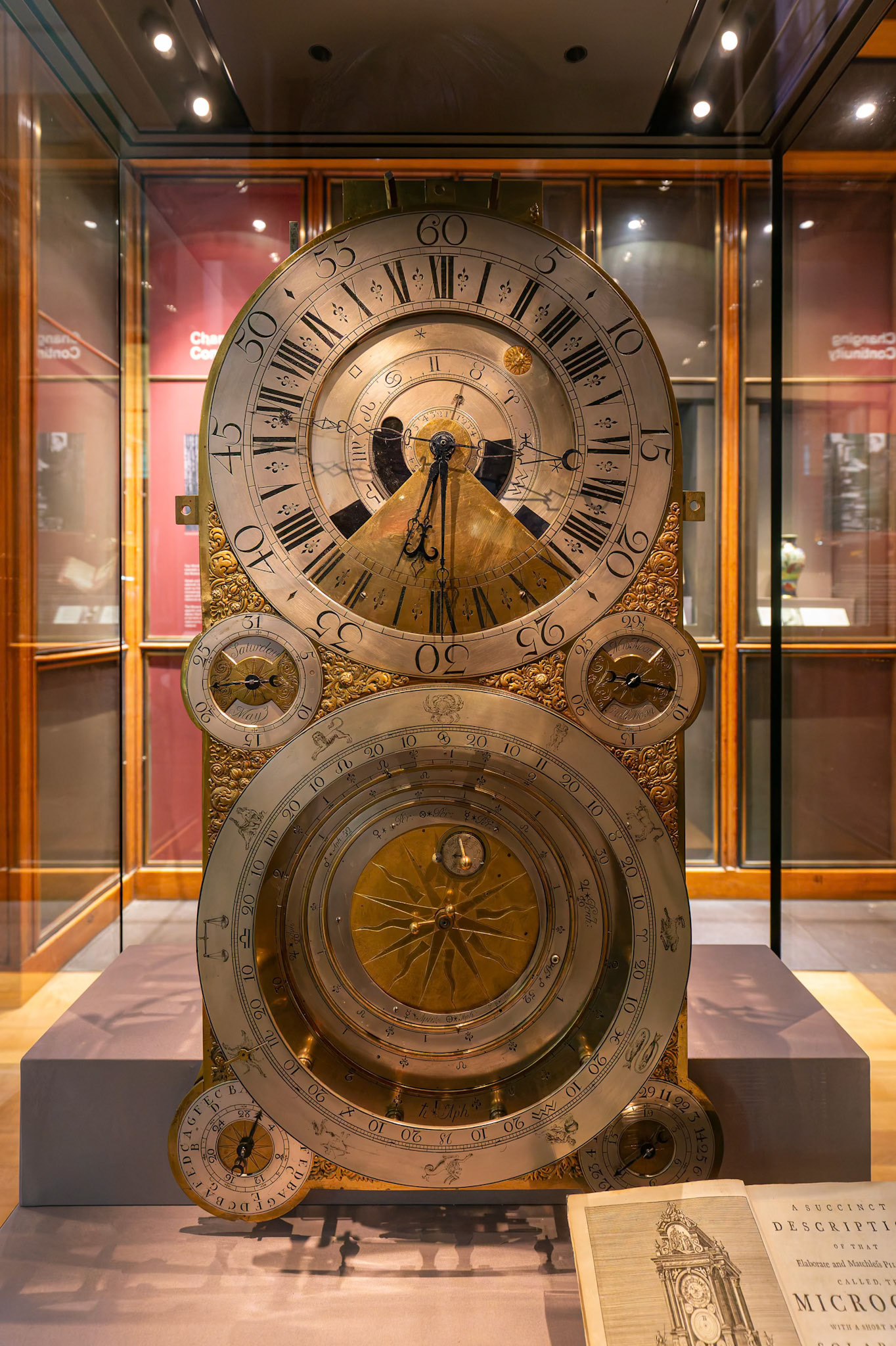 Time piece on display at British Museum, London