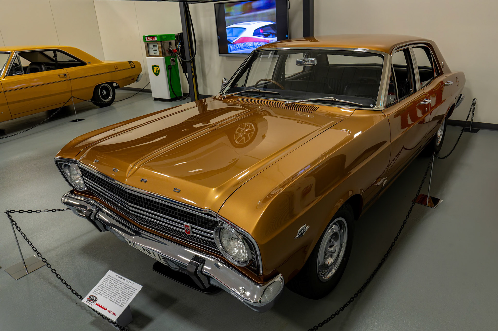 1967 Ford Falcon XR GT at National Automobile Museum of Tasmania in the city of Launceston in Tasmania, Australia