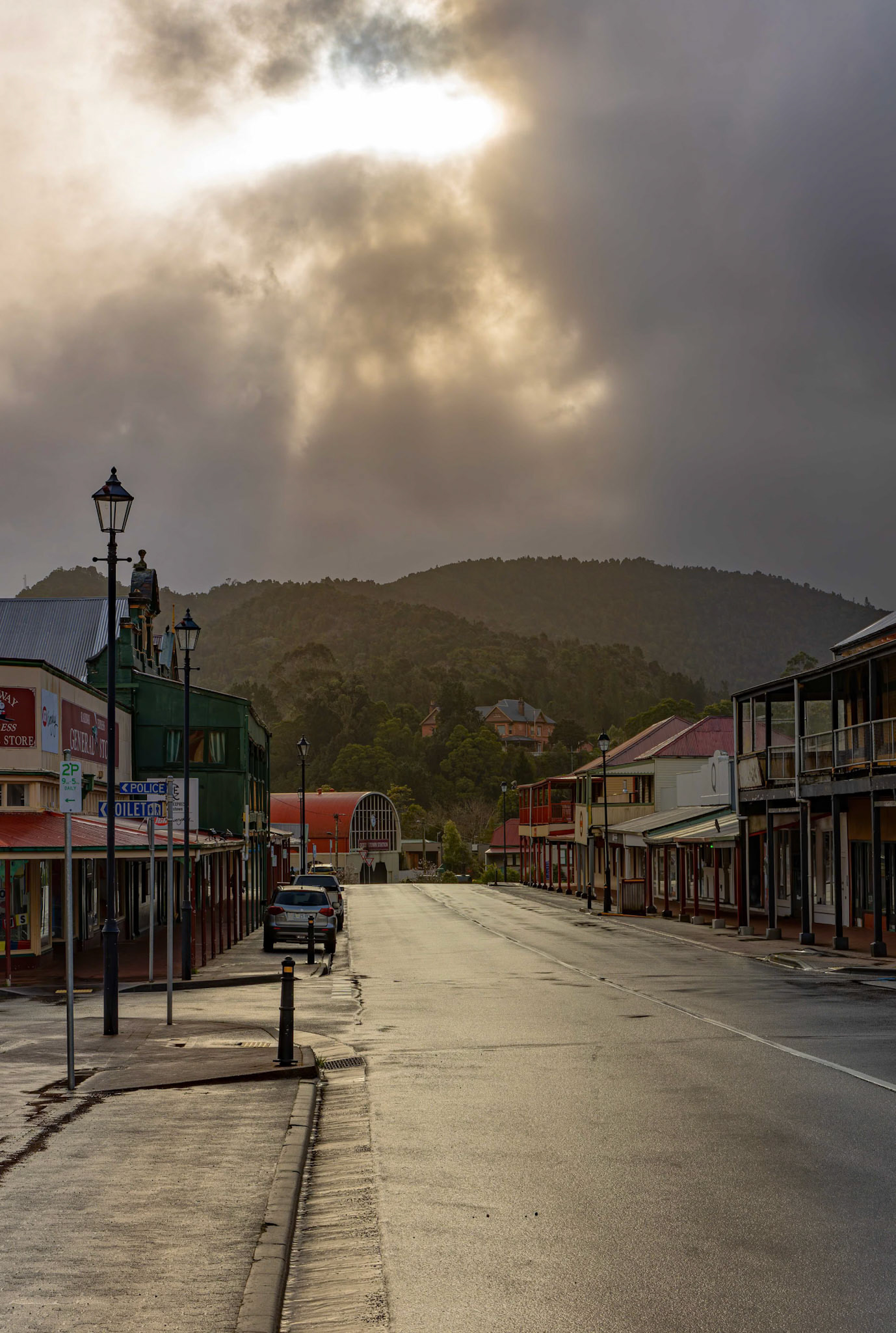 Queenstown in Tasmania, Australia